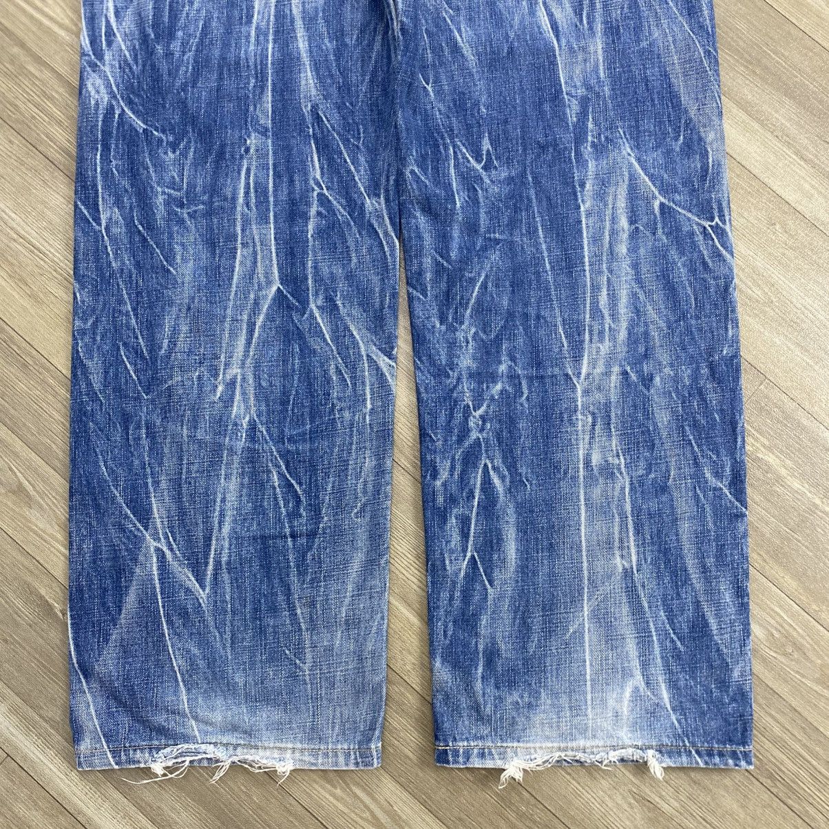 Levi's Vintage Clothing 🇯🇵 1990s Vintage Levis 503 Japan 33x33 Distressed Faded Jeans Size US 33 - 12 Thumbnail