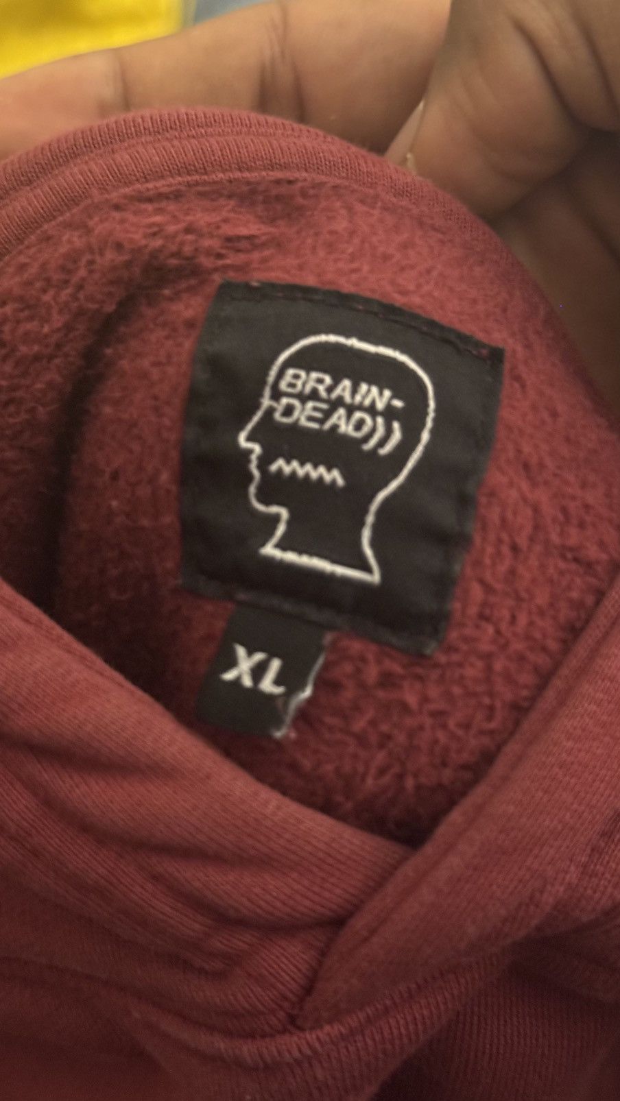 Brain Dead Brain Dead Toad Licker Hooded Sweatshirt | Grailed