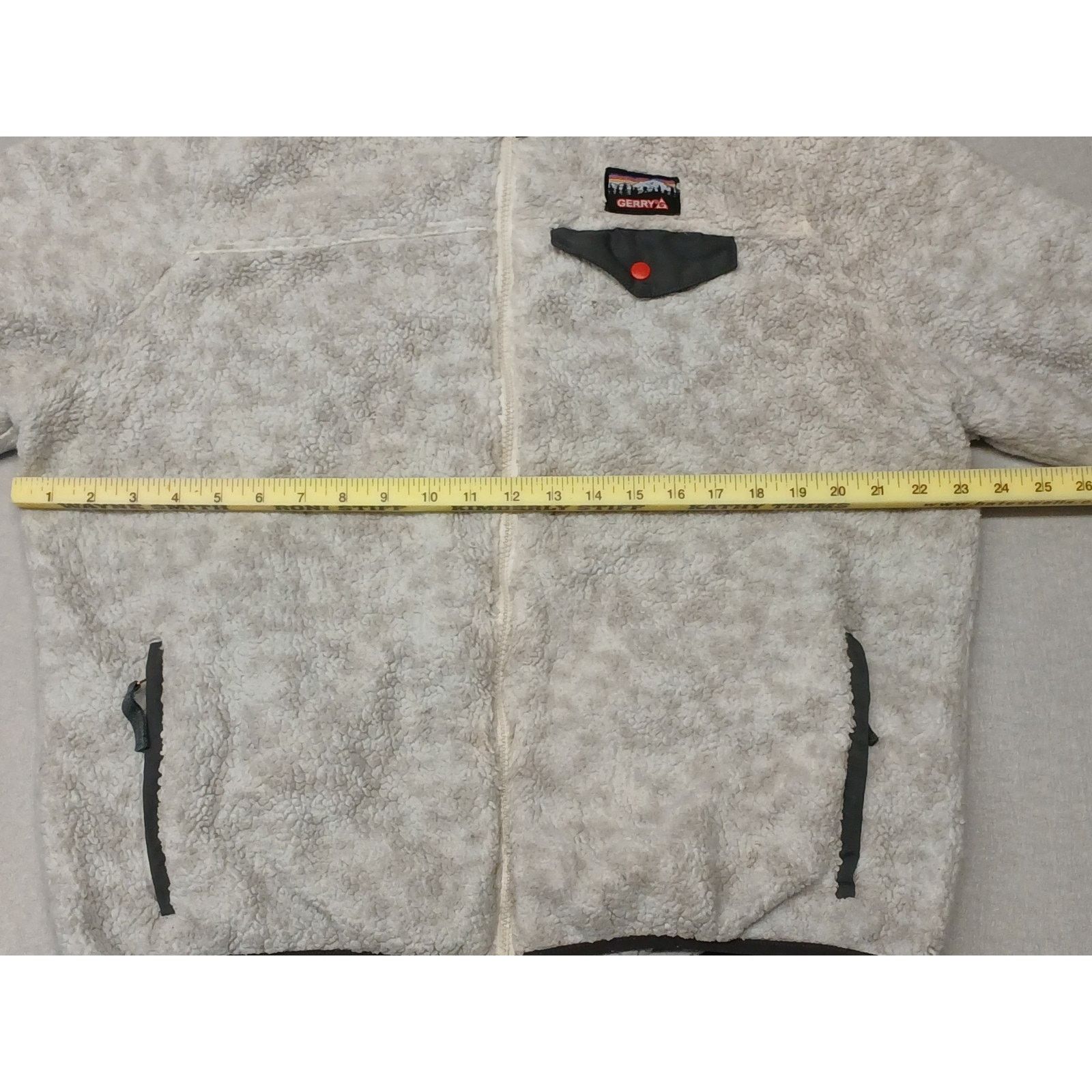 Other Gerry (No Size) Gray Fluff Zip Down Sherpa Size ONE SIZE - 3 Thumbnail