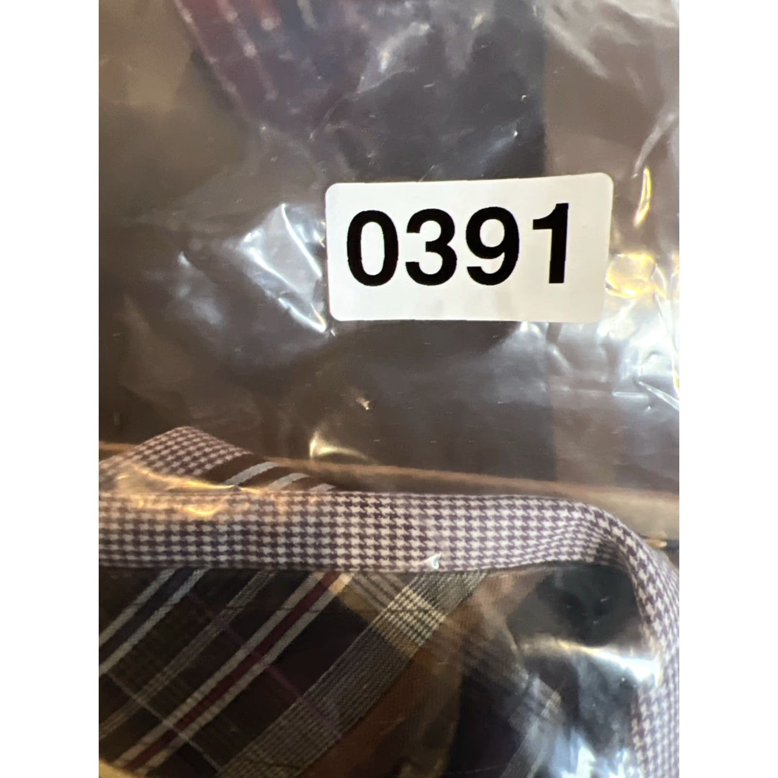 Vintage Thomas Dean Shirt Mens L Button-Up Long Sleeve Purple Brown Striped Preppy Size US L / EU 52-54 / 3 - 8 Thumbnail