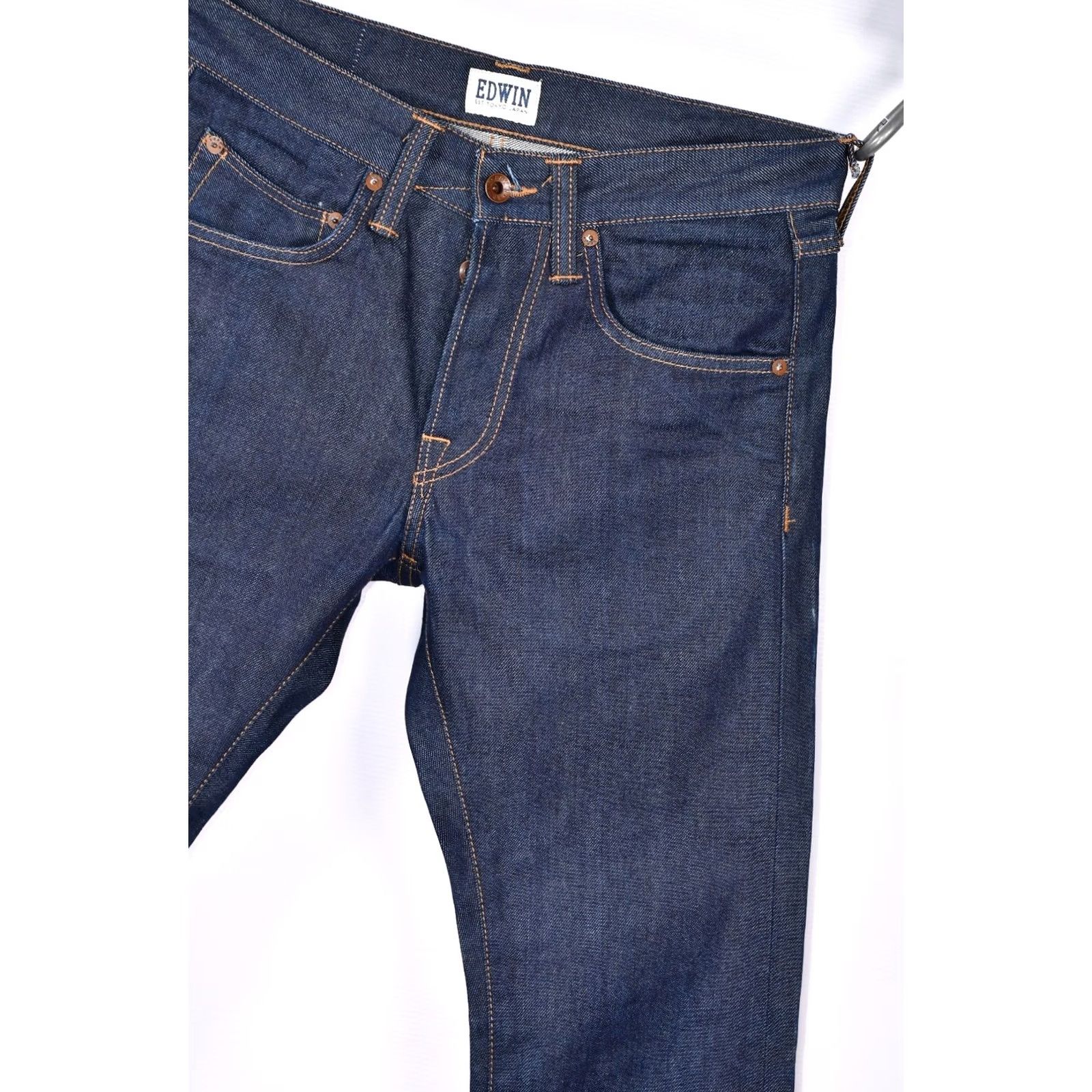 Edwin EDWIN ED55 RELAXED Jeans Men W29 L32 Blue Denim Cotton Straight 100% Genuine 100% Cotton Japan Size US 29 - 7 Thumbnail