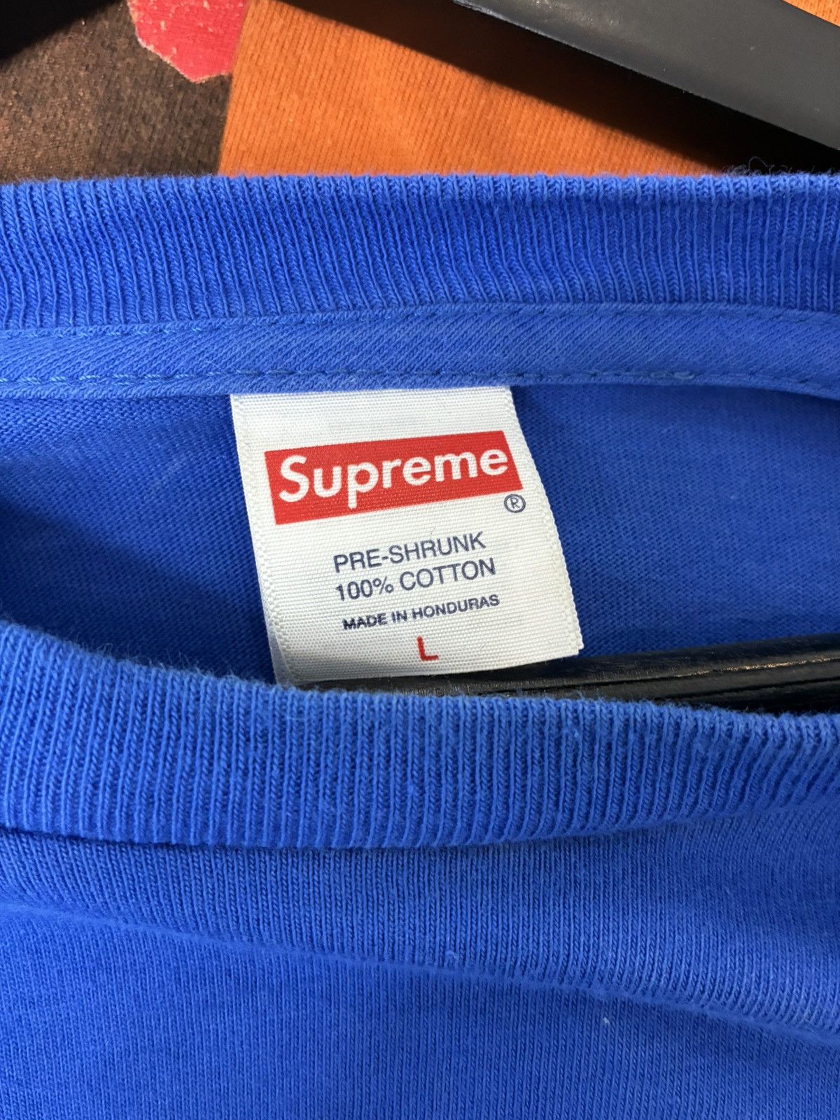 Supreme Supreme Antihero Eagle L/S Tee Blue Size US L / EU 52-54 / 3 - 3 Thumbnail