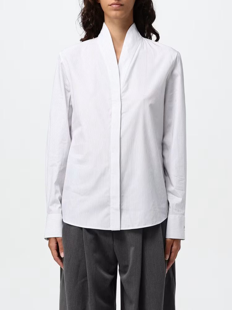 Fendi o1s1wg110226 Shirt in White Size L / US 10 / IT 46 - 1 Thumbnail