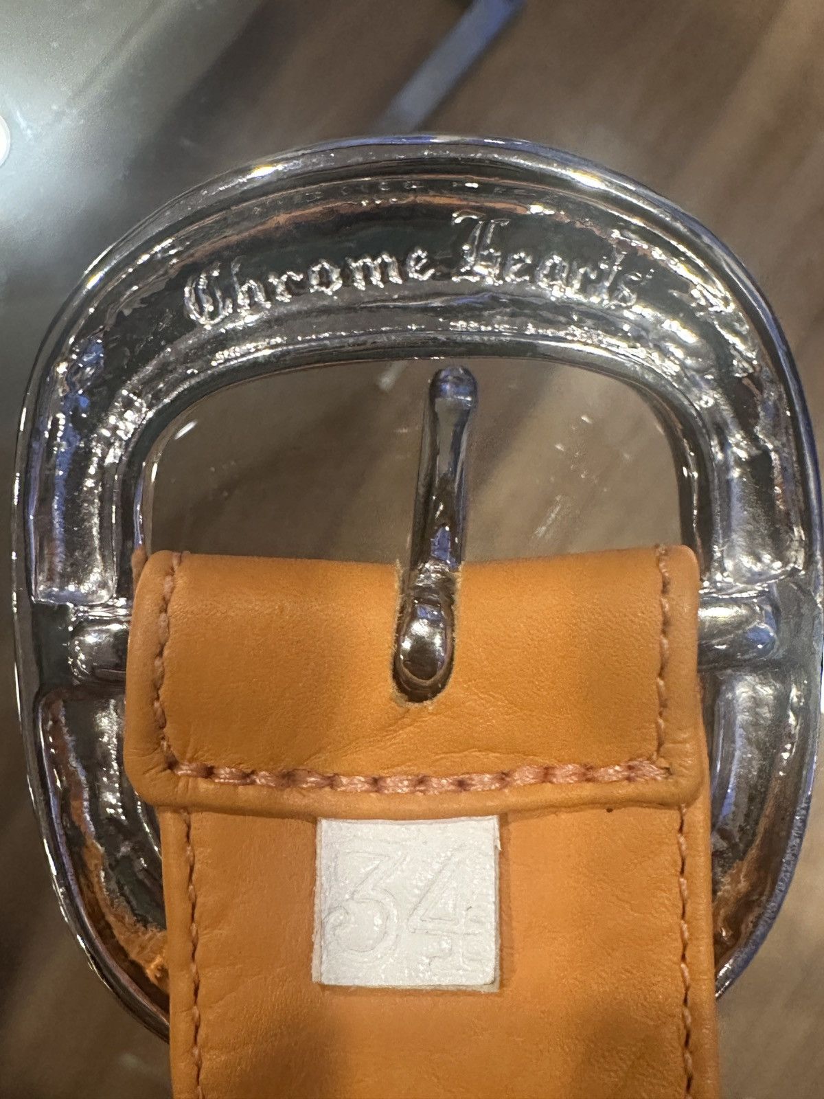 Chrome Hearts Chrome Hearts Gunslinger orange leather Belt Size ONE SIZE - 6 Thumbnail