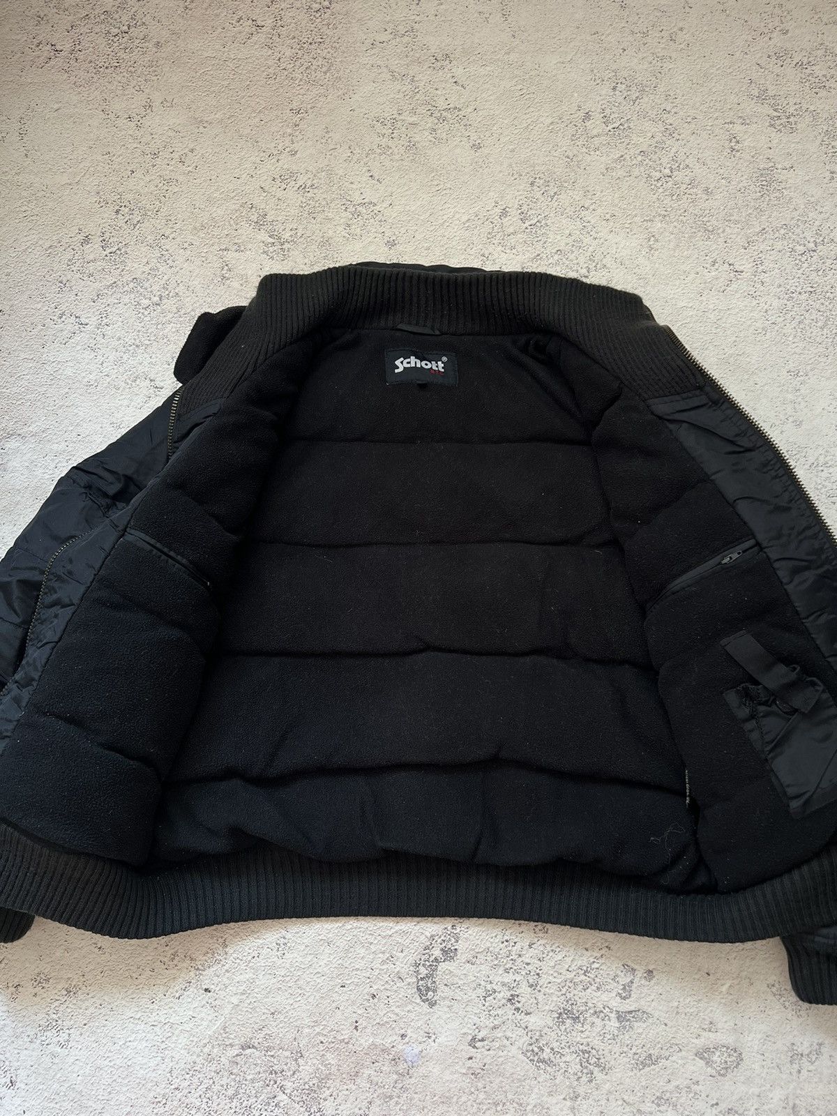 Schott × Vintage SCHOTT Vintage Avantgarde Bomber Jacket Size US M / EU 48-50 / 2 - 15 Thumbnail