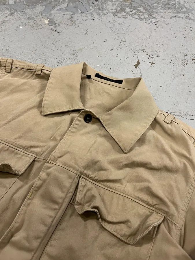 Gucci SS1999 Gucci Beige Cargo Shirt by Tom Ford Size US M / EU 48-50 / 2 - 6 Thumbnail