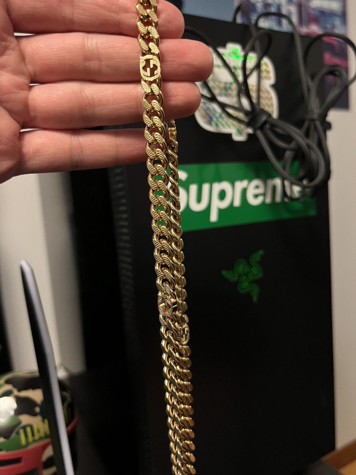 Gucci GOLD GUCCI NECKLACE Size ONE SIZE - 4 Thumbnail