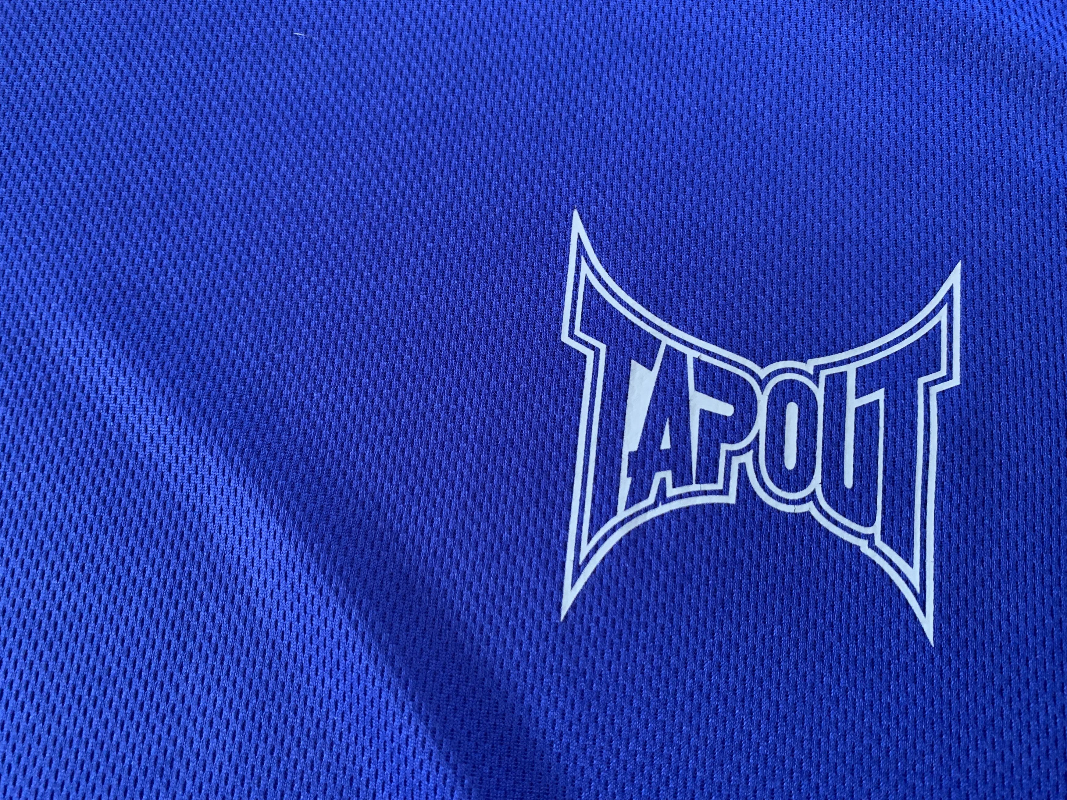 Sports Specialties × Tapout Tapout Mini Logo Blue Training T Shirt Size US S / EU 44-46 / 1 - 5 Thumbnail