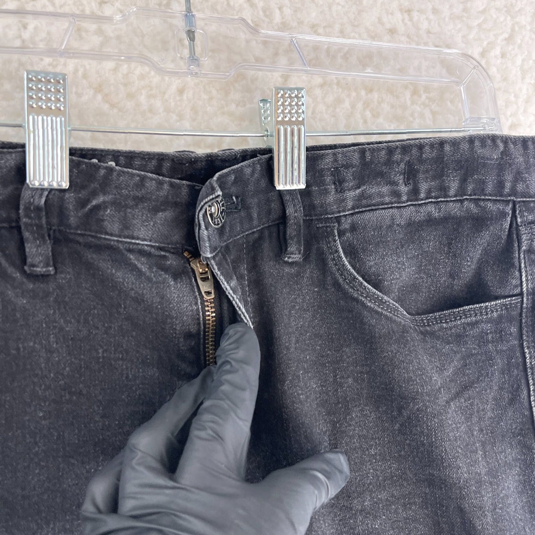 Madewell Madewell Jeans Womens Size 30 Black Denim Skinny Leg Mid-Rise Casual Stretch Size 30" / US 8 / IT 44 - 5 Thumbnail