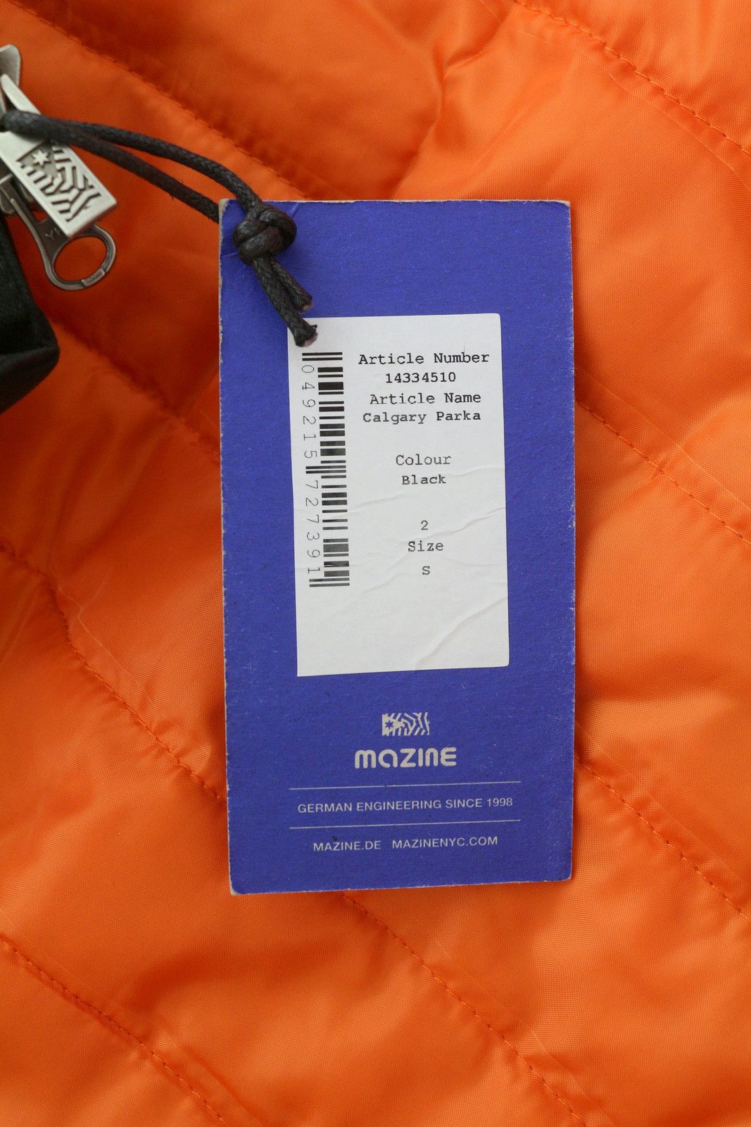 Other CALGARY PARKA S Black Padded Hooded Mid Length 88051 Size S / US 4 / IT 40 - 8 Thumbnail