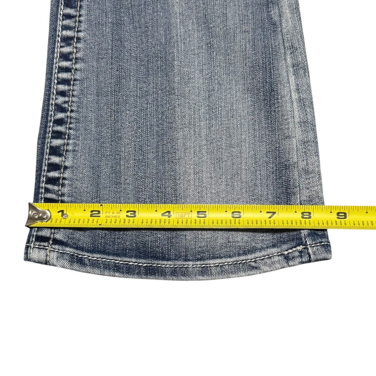 Other Wallflower Pockets Flare Denim Jeans Juniors 29x30 3/8 Size 29" - 10 Thumbnail