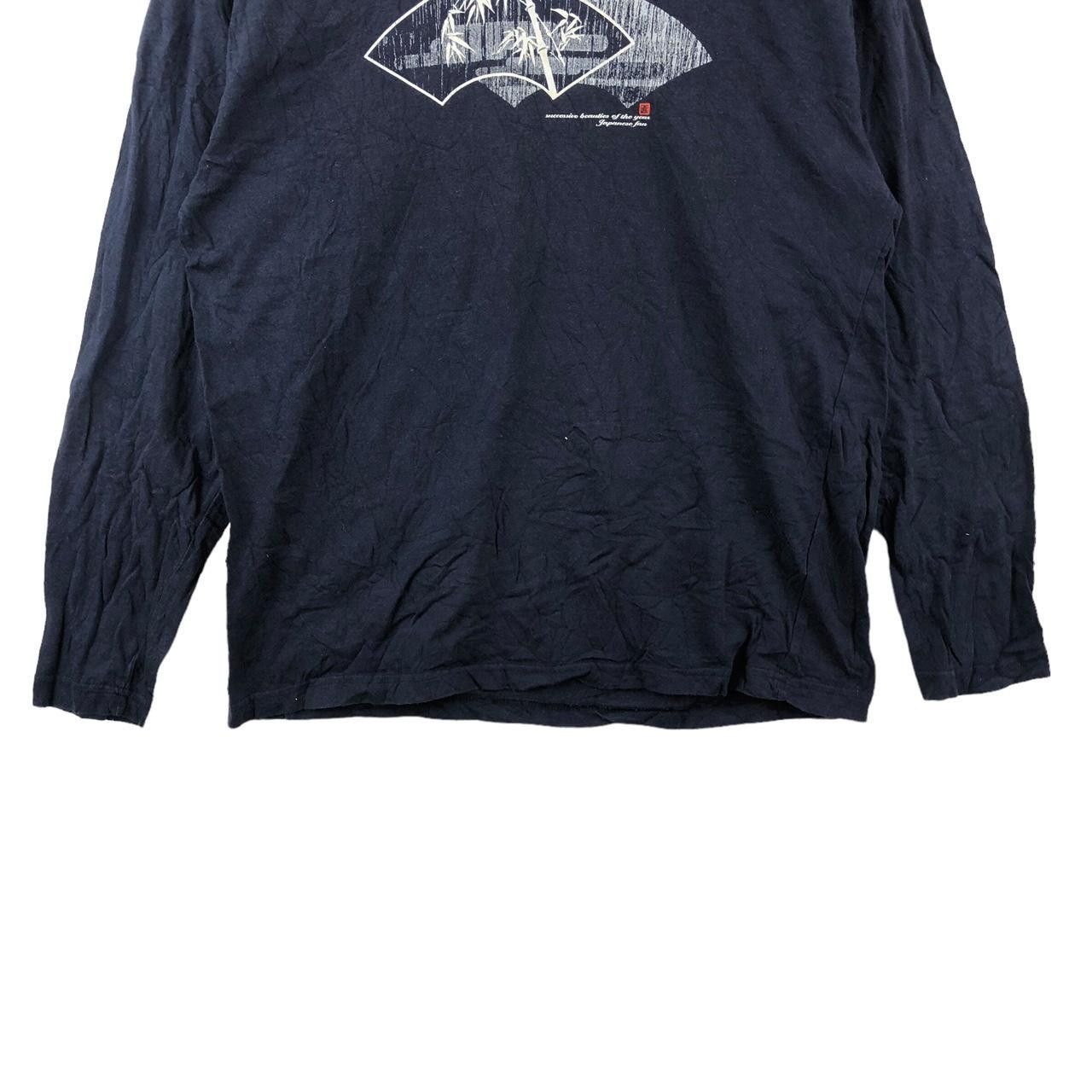 Other Vintage BARBADS TOKYO Japanese Fan Bamboo Tee Shirt Size L / US 10 / IT 46 - 4 Thumbnail