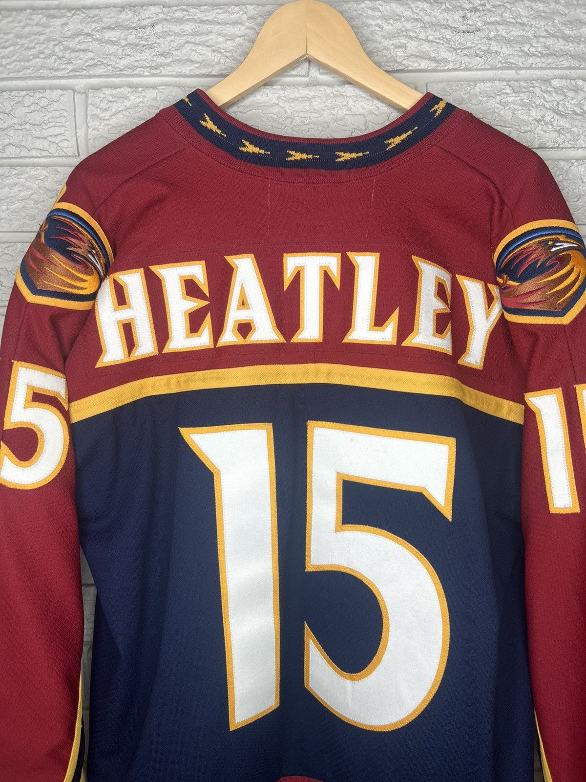 Ccm Vintage CCM Atlanta Thrashers Dany Heatley NHL Jersey Size US XL / EU 56 / 4 - 11 Thumbnail