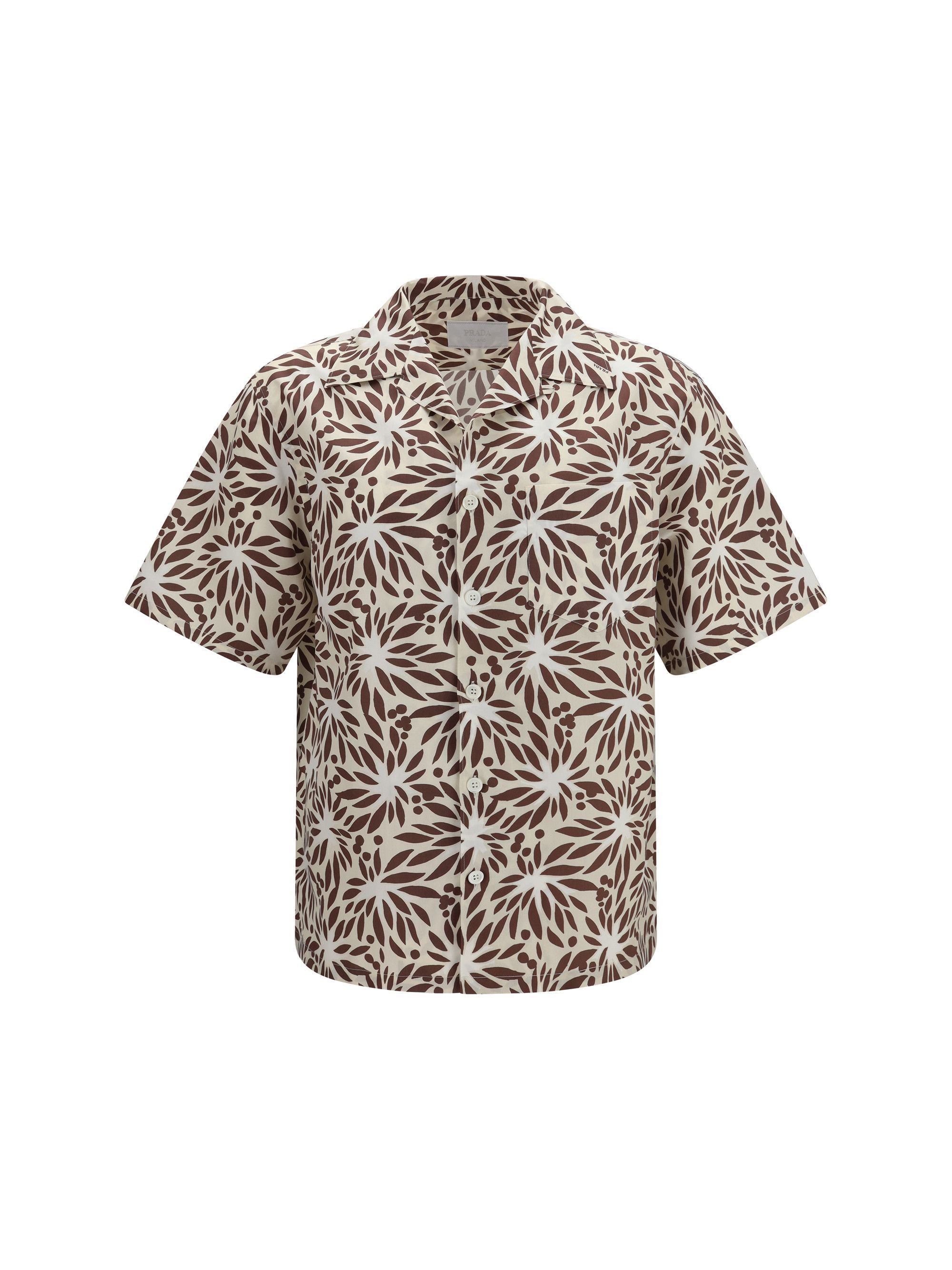 Prada Printed cotton bowling Shirt Size US XL / EU 56 / 4 - 1 Thumbnail