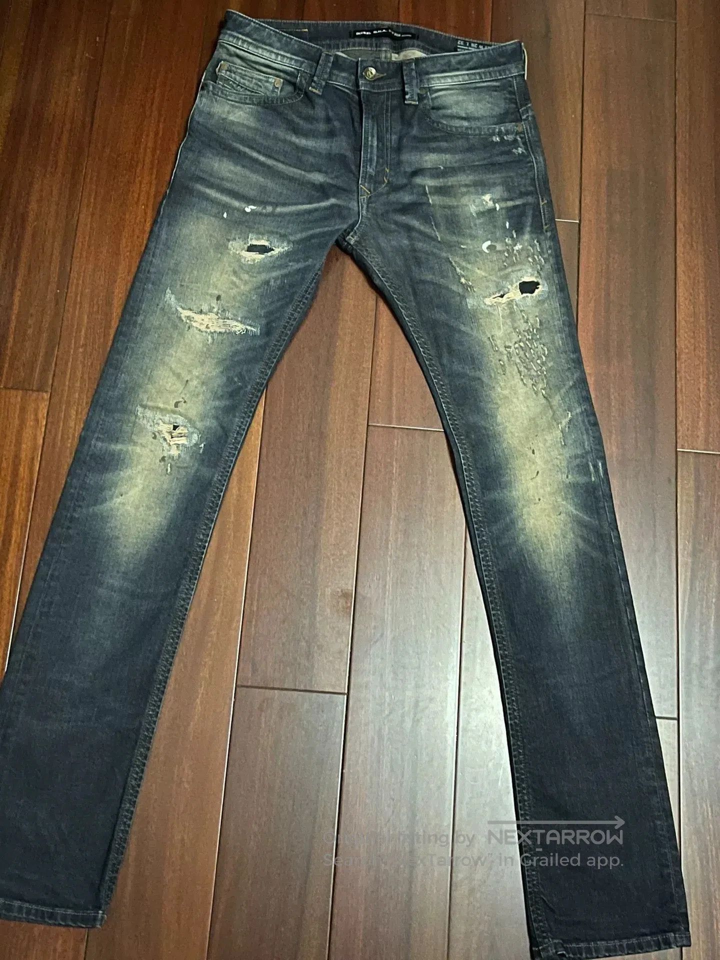 Diesel Diesel Thavar 854W Jeans for Slim Fit. Size US 28 / EU 44 - 2 Thumbnail