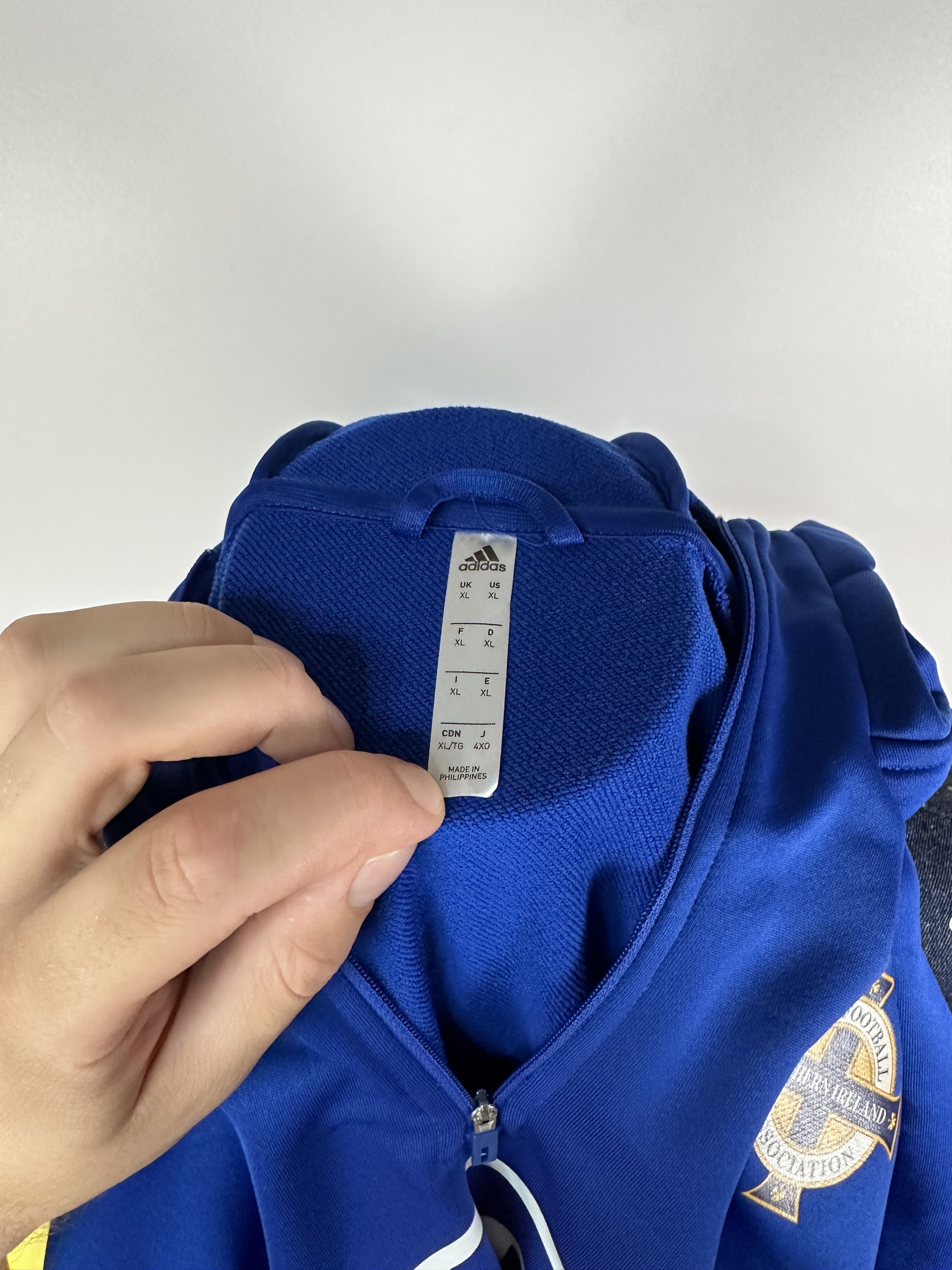 Adidas Northern Ireland Training Football Jacket Long Sleeve Adidas Size US XL / EU 56 / 4 - 11 Thumbnail