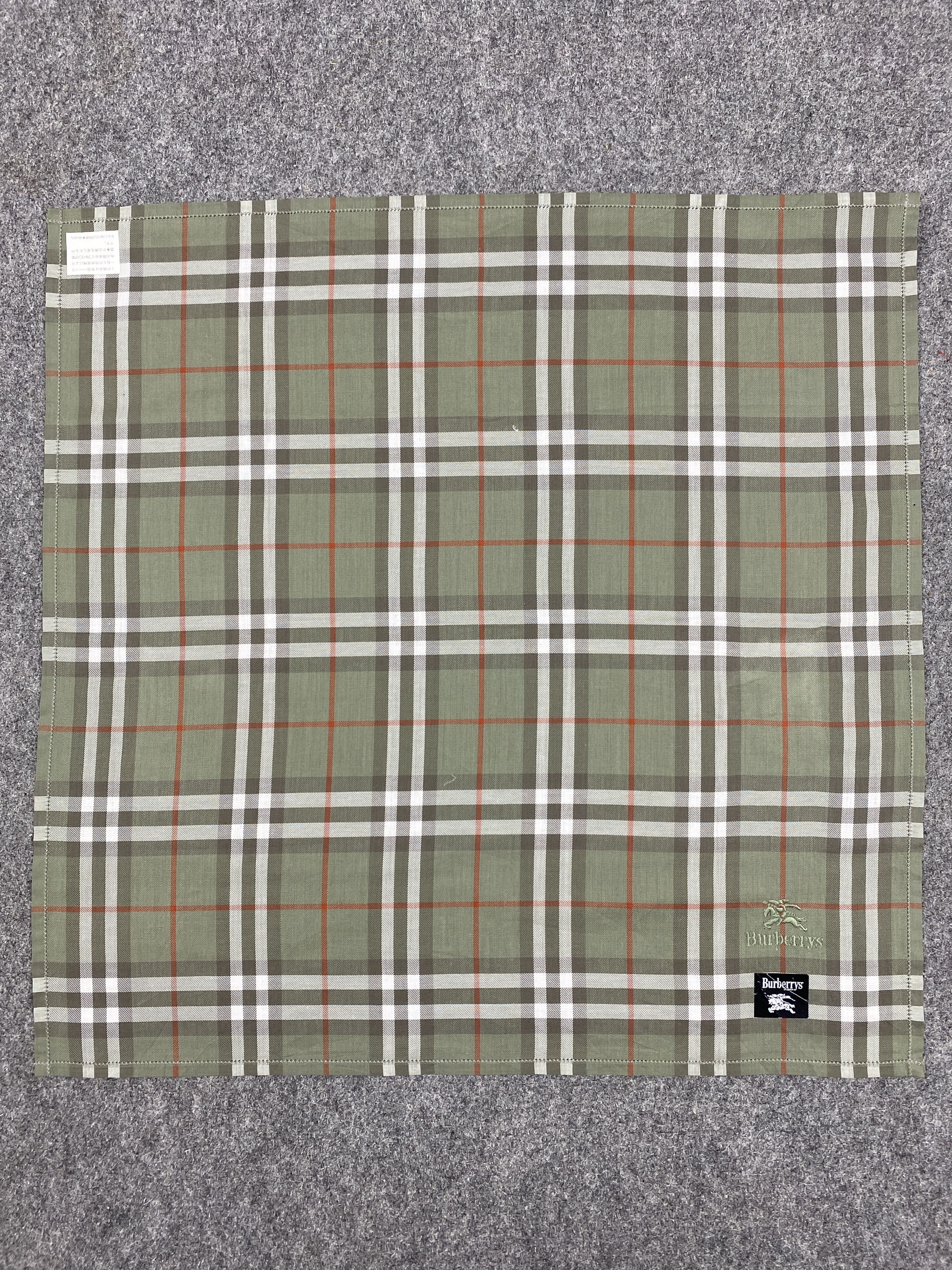 Burberry Burberrys Handkerchief / Bandana / Neckerchief HKC0212 Size ONE SIZE - 4 Thumbnail