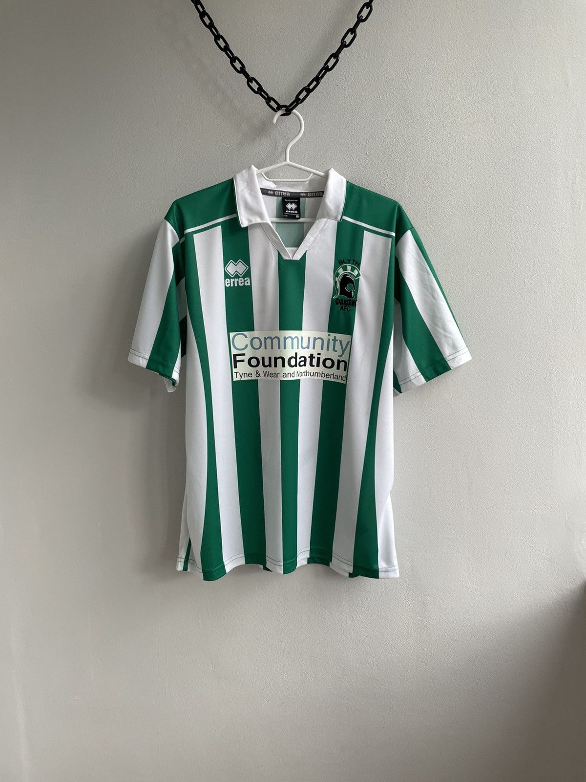 Errea Blyth Spartans AFC Callum #10 Football Soccer Jersey Shirt Size US M / EU 48-50 / 2 - 10 Thumbnail