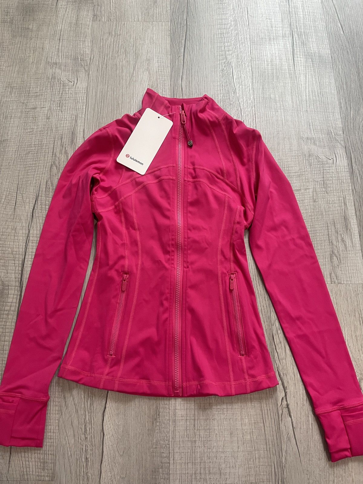 Lululemon Lululemon Hot Pink Defined Jacket Size XS / US 0-2 / IT 36-38 - 1 Thumbnail
