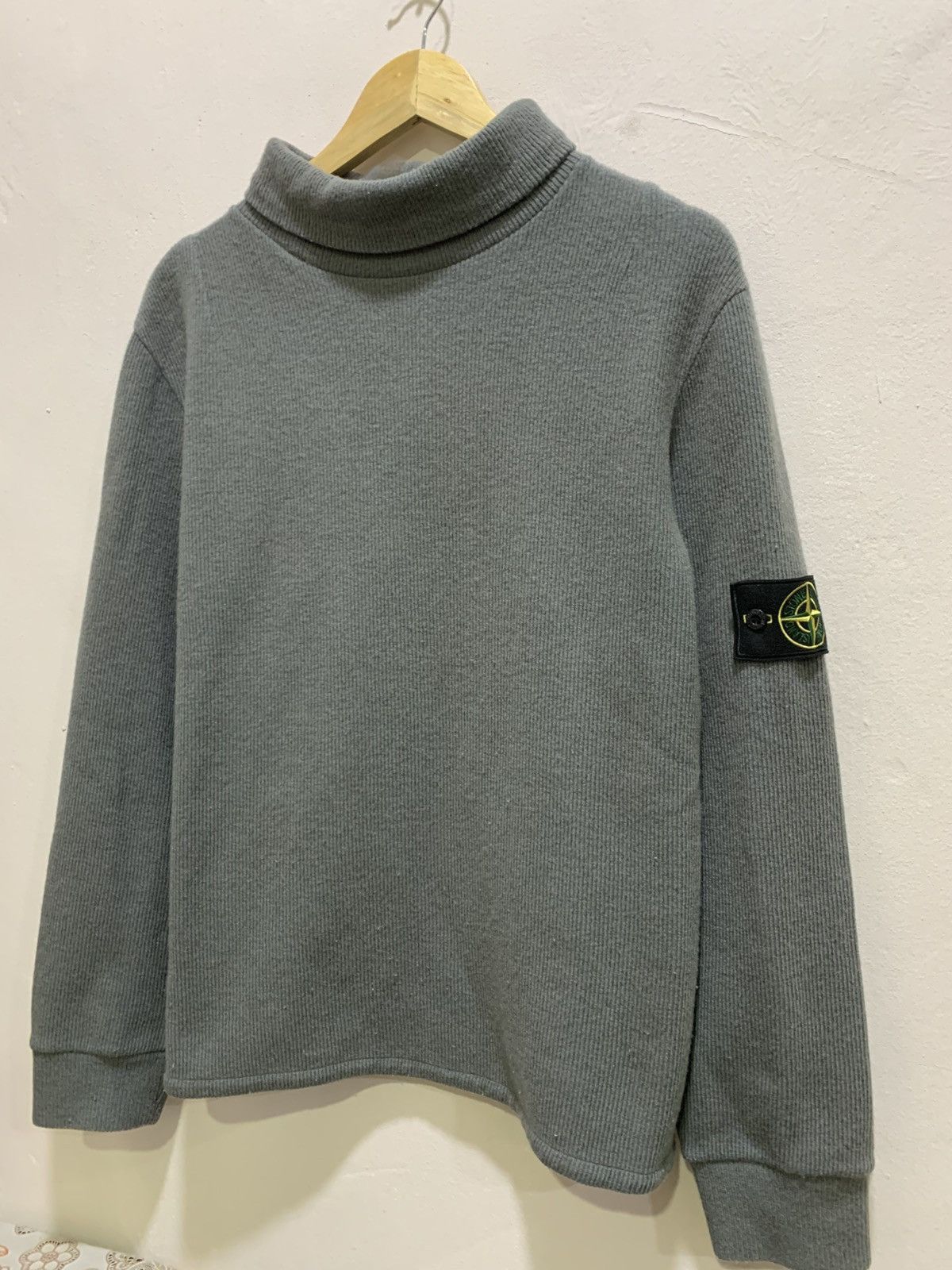 Stone Island Stone Island Vintage 2001 Knit Turtleneck Size US M / EU 48-50 / 2 - 2 Thumbnail