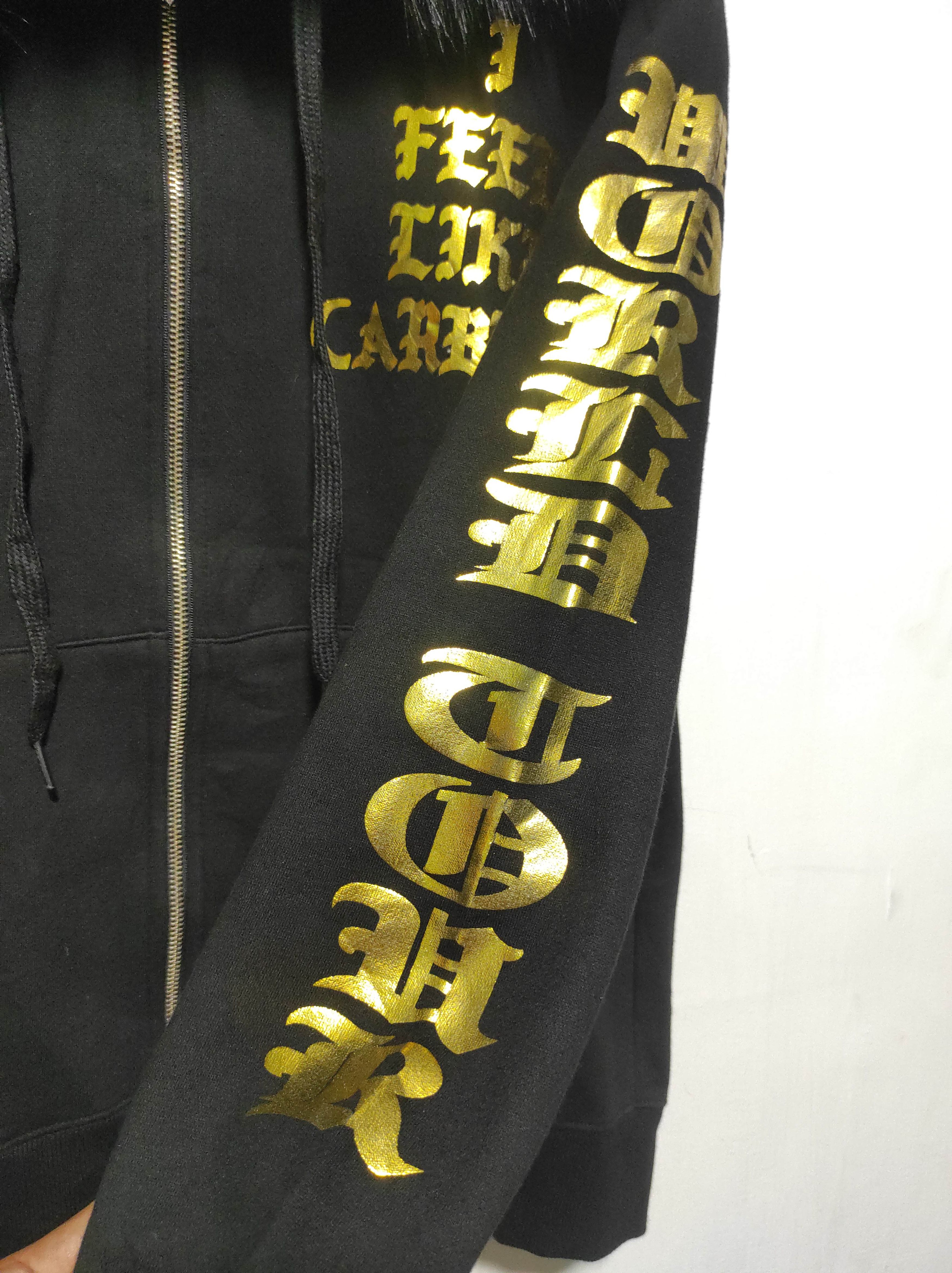 Le Grande Bleu (L.G.B.) Carbuto Zip Fur Hoodie Inspired Chrome Hearts Cross Size US L / EU 52-54 / 3 - 11 Thumbnail