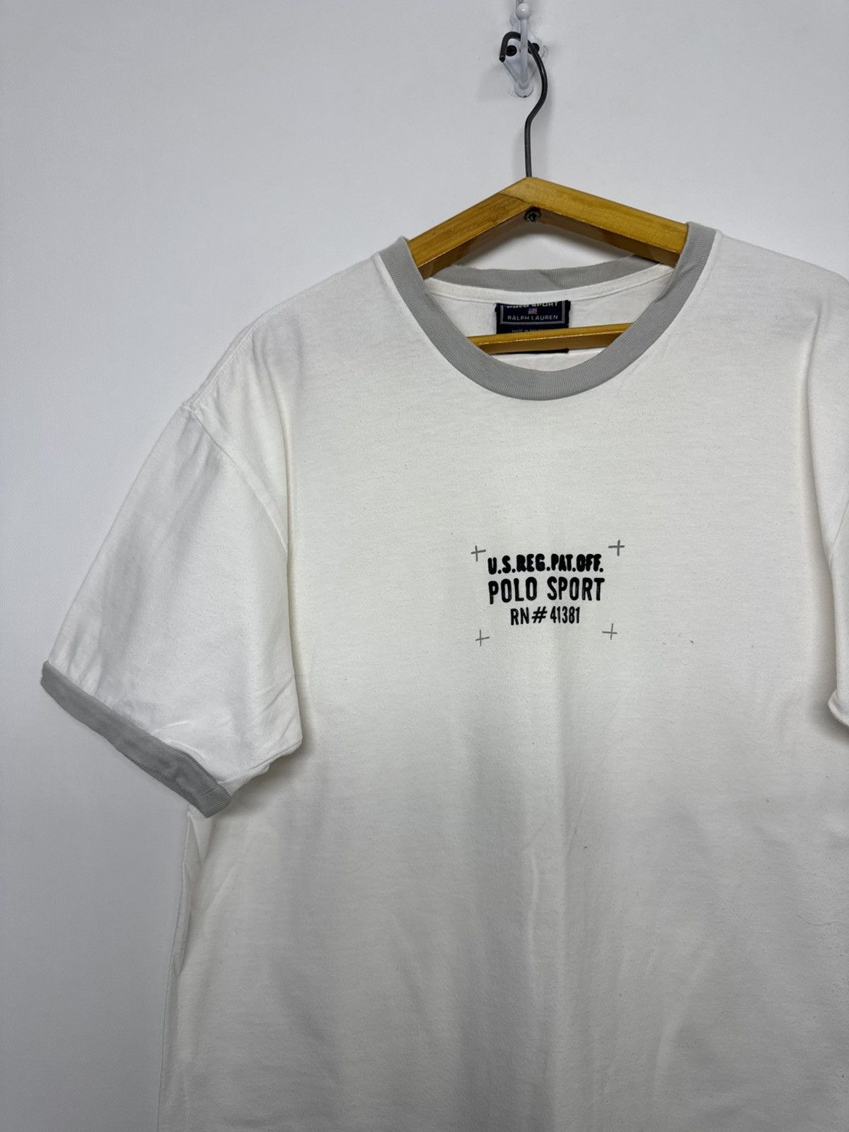 Polo Ralph Lauren Vintage Y2k Polo Ralph Lauren Sport Logo T-Shirt Size US S / EU 44-46 / 1 - 2 Thumbnail