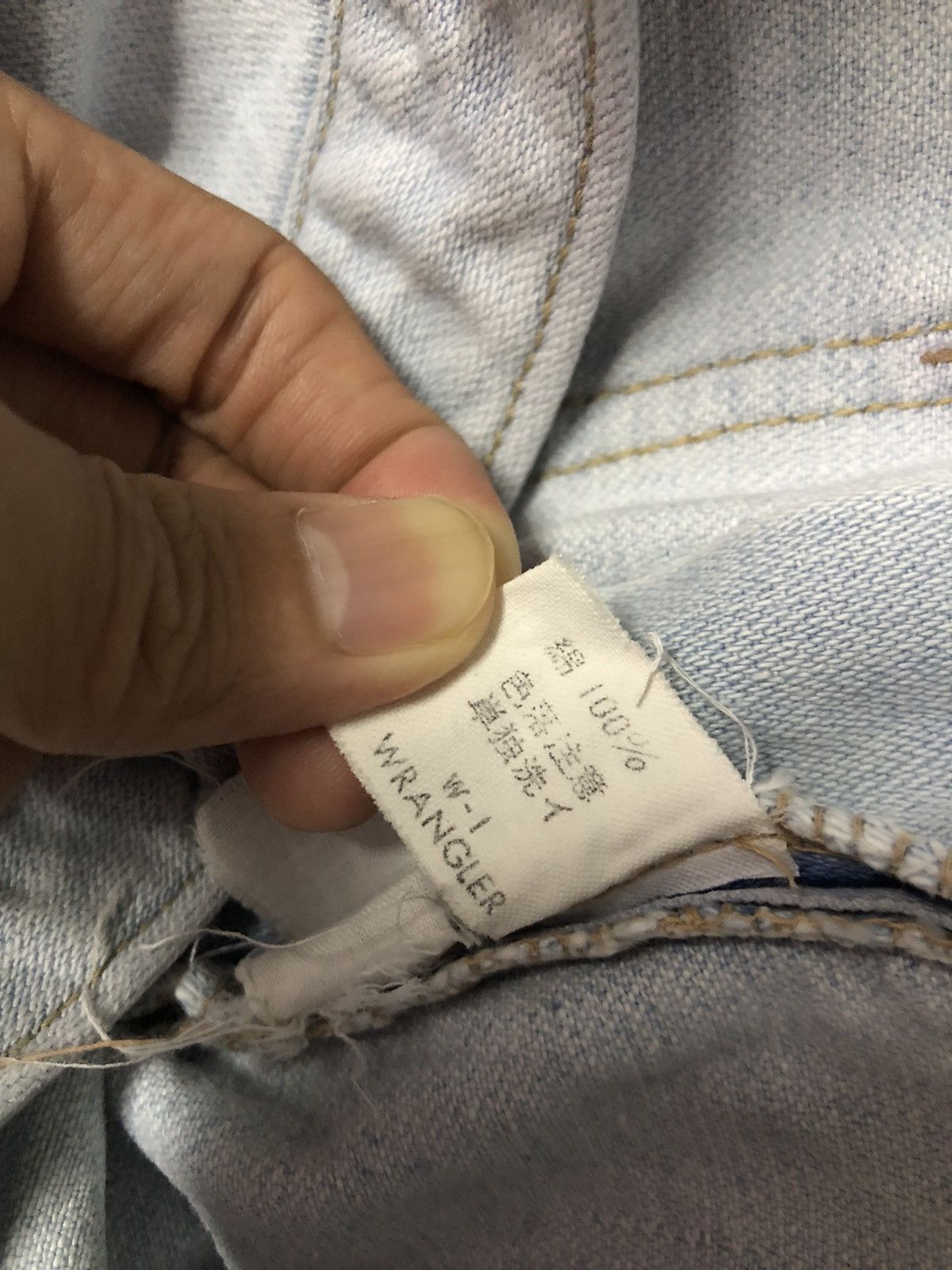 Wrangler Vintage Wrangler Super Flared Light Wash Bush Pants Size US 26 / EU 42 - 19 Thumbnail