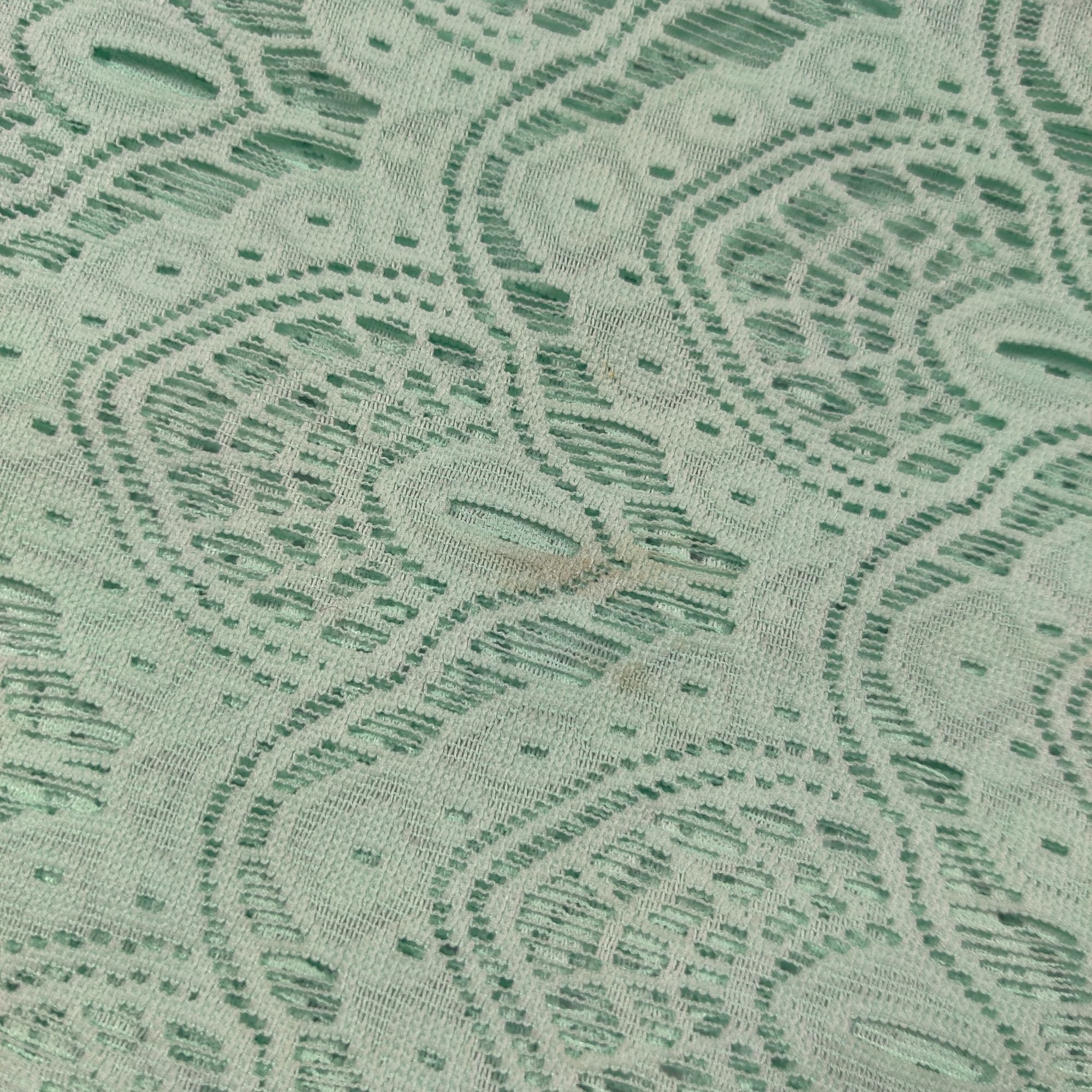 Other Mint Green Lace Infinity Scarf Lightweight Loop Circle Scarf Size ONE SIZE - 7 Thumbnail