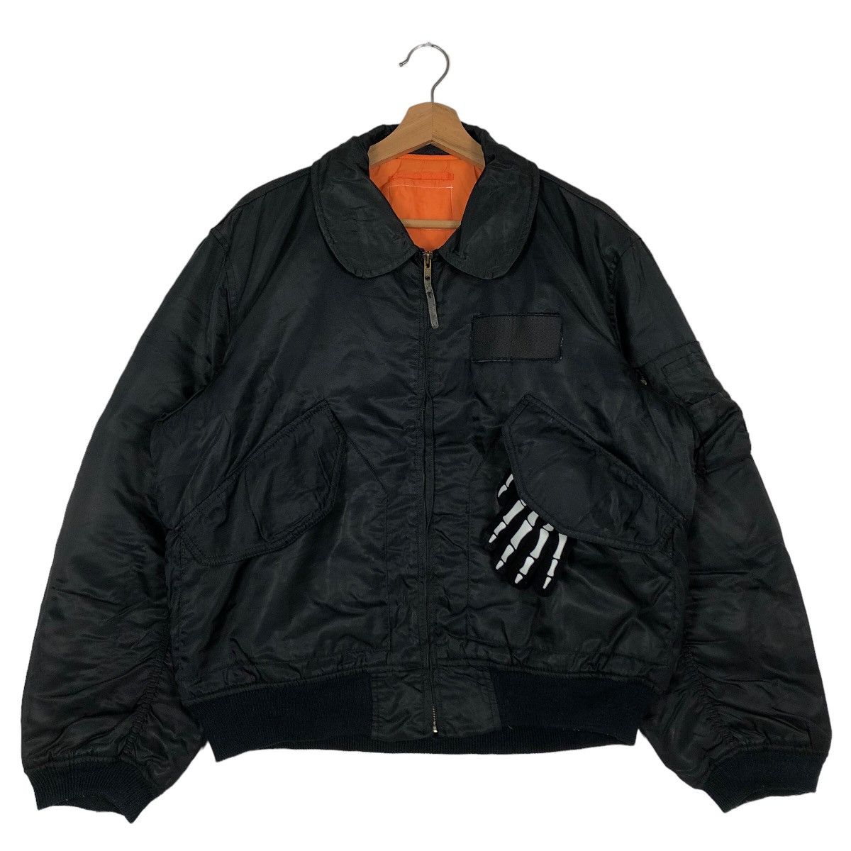 Japanese Brand 🔥90’s Riot Riot Vintage Bomber Jacket Size US M / EU 48-50 / 2 - 2 Thumbnail