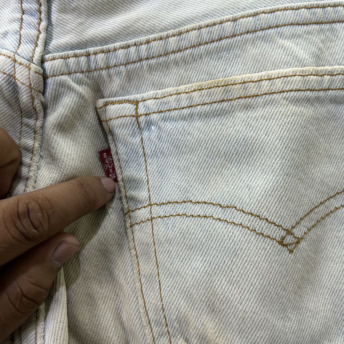 Levi's Vintage Levi’s 524 USA Punk Zipped Custom Rare Design Denim Size US 29 - 15 Thumbnail