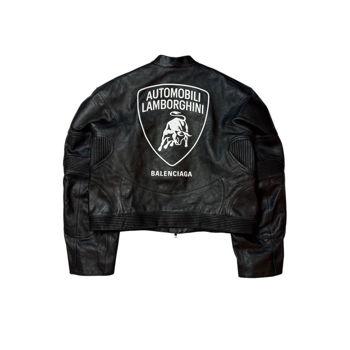 Balenciaga × Lamborghini LEATHER RACER JACKET Size US XL / EU 56 / 4 - 6 Thumbnail