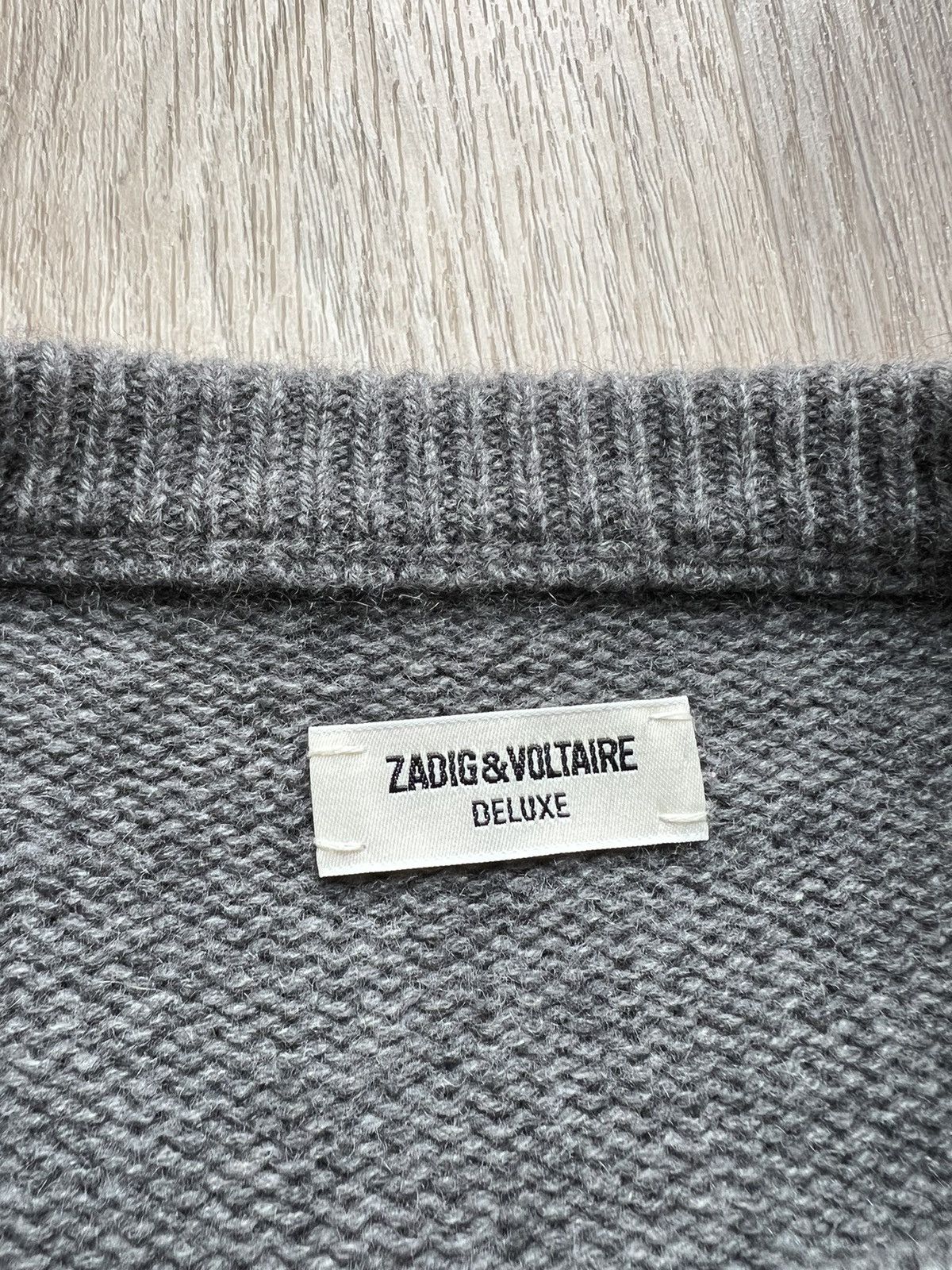 Zadig & Voltaire Zadig & Voltaire Faro Deluxe Cashmere Knit Sweater Size S / US 4 / IT 40 - 5 Thumbnail