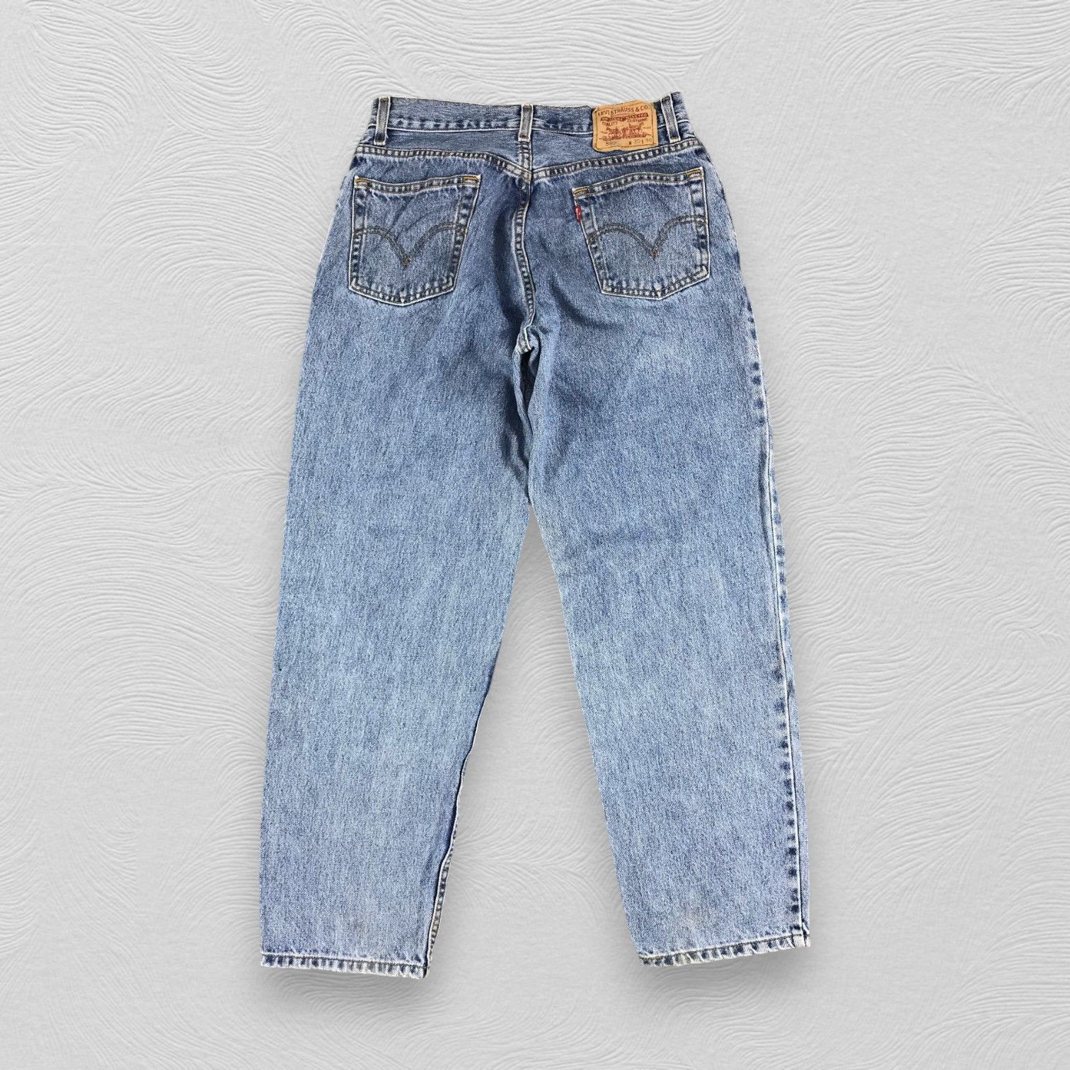 Levi's Vintage Levis 560 Jeans Dirty Stone Wash Denim KJ249 Size US 30 / EU 46 - 2 Thumbnail