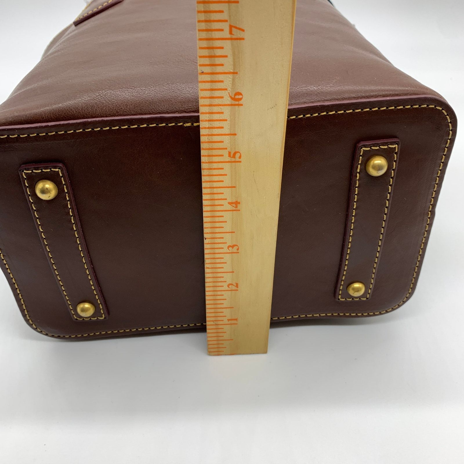 Dooney & Bourke Dooney & Bourke Leather Purse Brinley Chestnut Handbags Size ONE SIZE - 6 Thumbnail