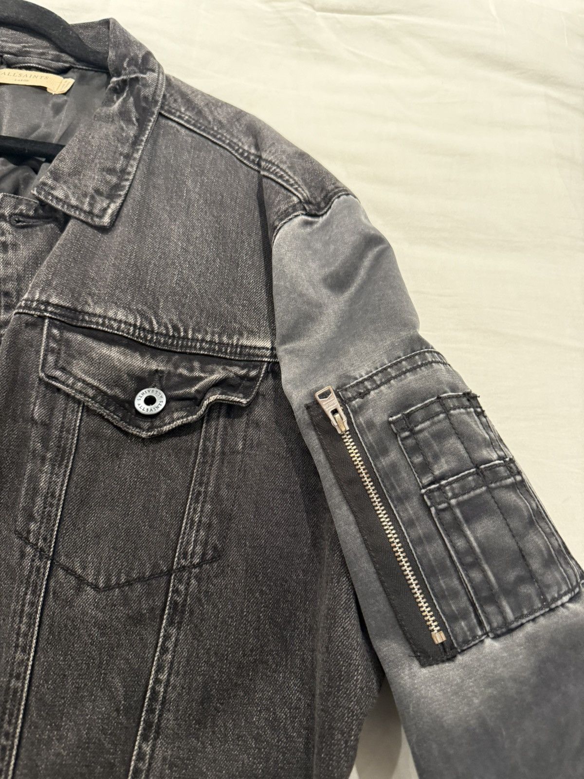 Allsaints ALL SAINTS DENIM JACKET Size US L / EU 52-54 / 3 - 2 Thumbnail