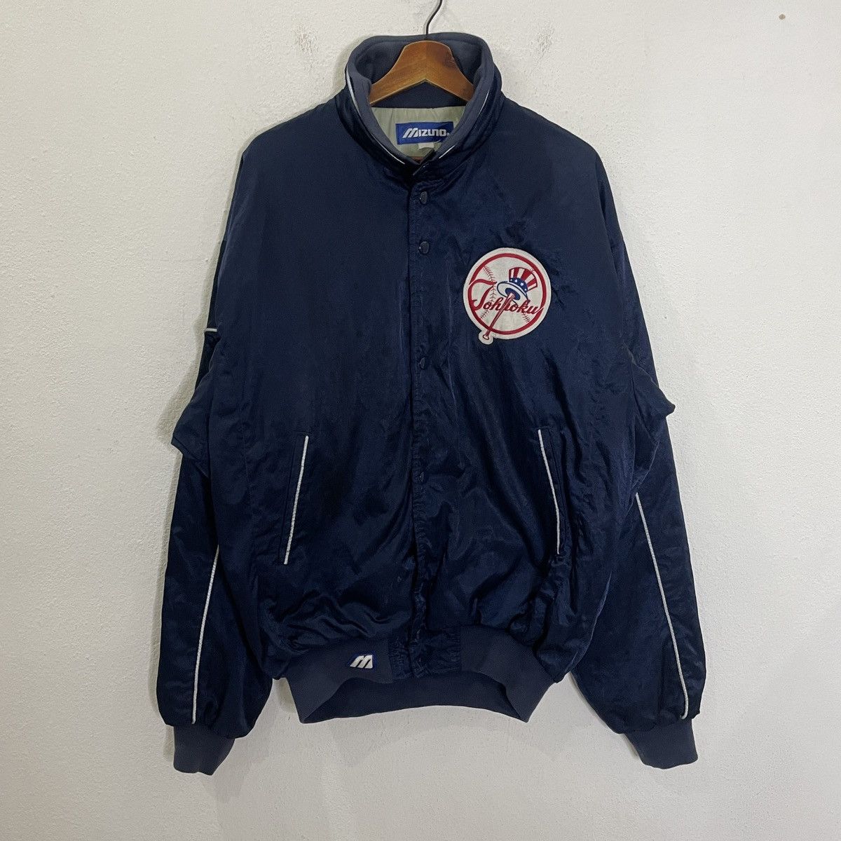 Mizuno Vintage Mizuno Japan Jacket Size US XL / EU 56 / 4 - 1 Thumbnail