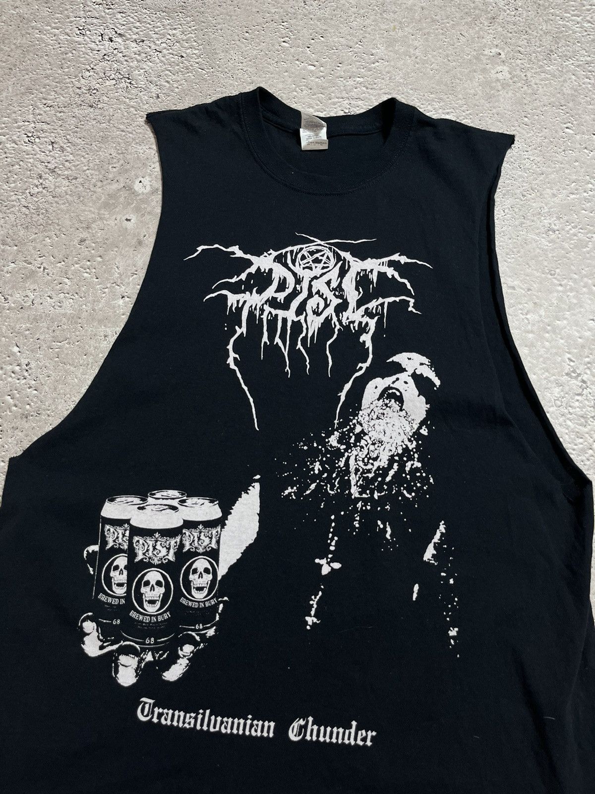 Band Tees Vintage Darkthrone Black Metal Band sleeveless tank top Size US L / EU 52-54 / 3 - 2 Thumbnail