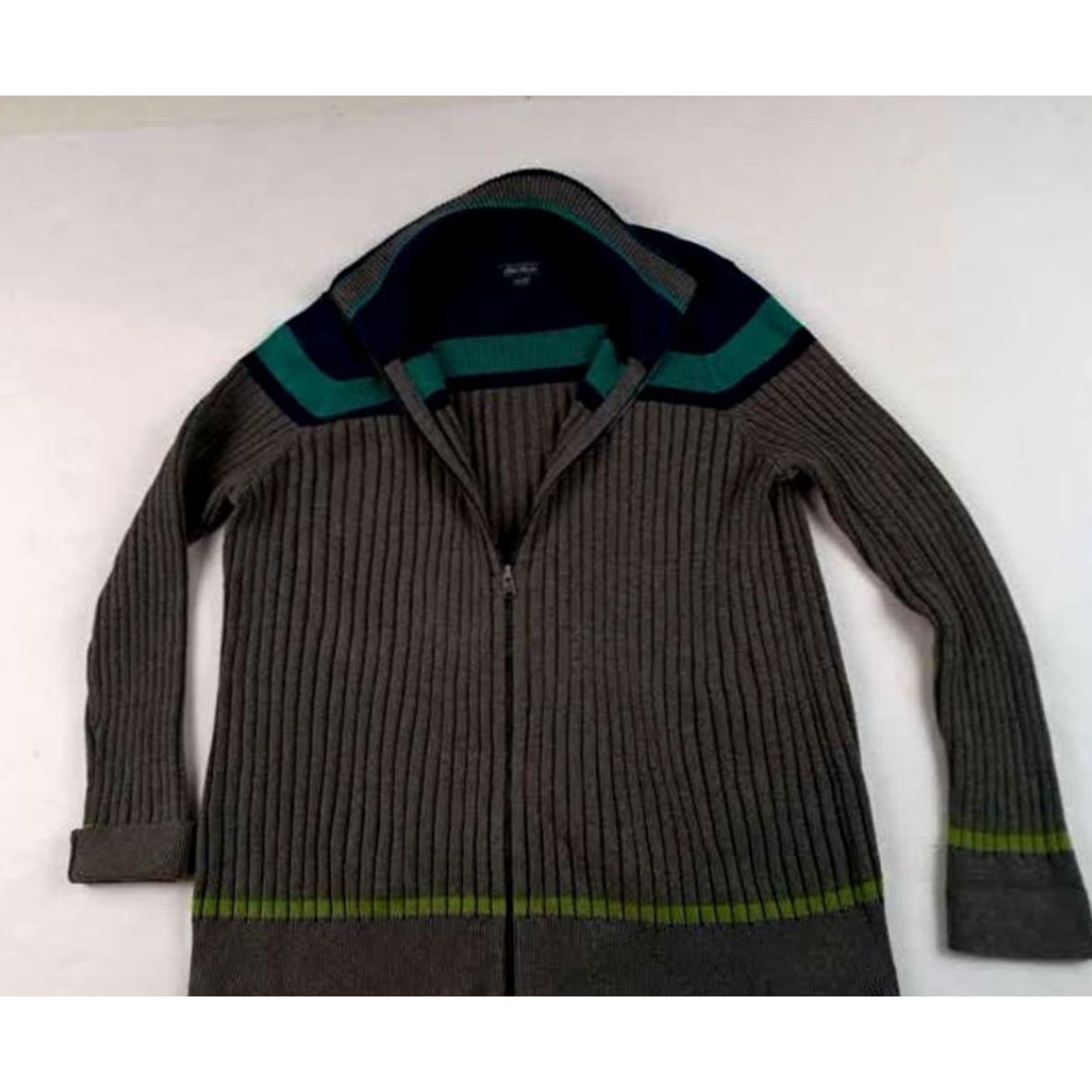 Eddie Bauer VINTAGE Eddie Bauer Woman Ribbed Knit Full Zip Sweater 2XL Size XXL / US 16-18 / IT 52-54 - 2 Thumbnail