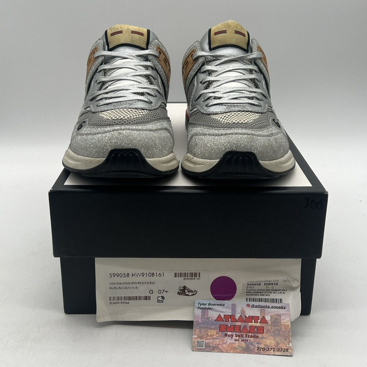 Gucci Gucci ultrapace silver Size US 7.5 / EU 40-41 - 2 Thumbnail