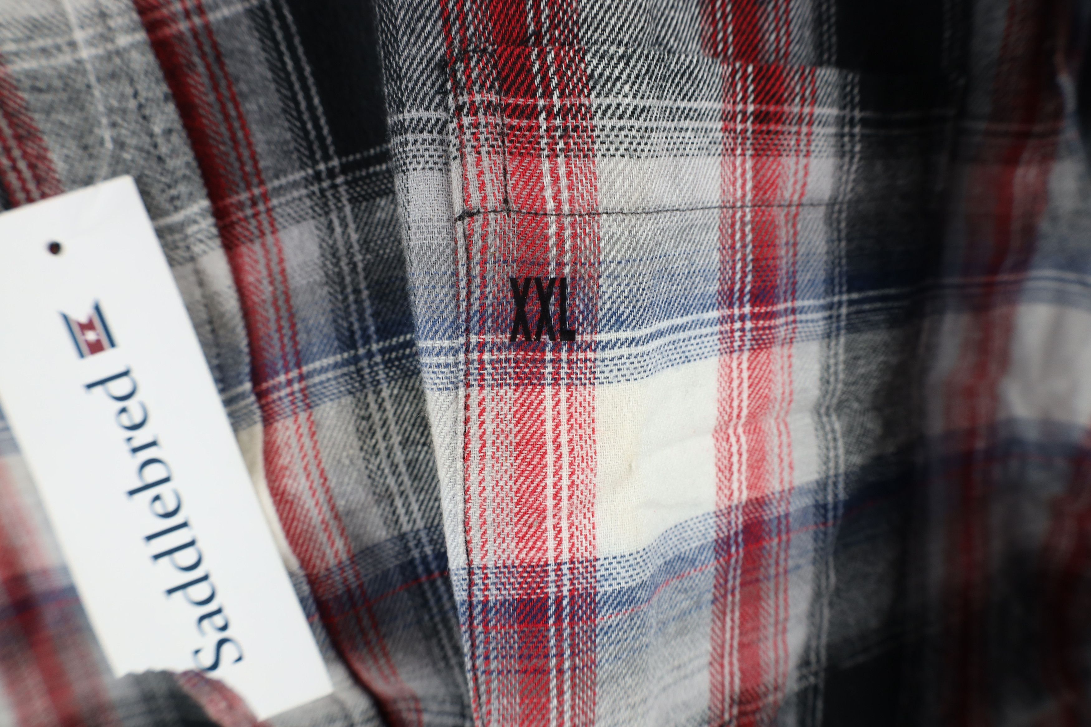 Vintage Deadstock Vintage Y2K Fit Flannel Collared Button Down Shirt Size US XXL / EU 58 / 5 - 4 Thumbnail