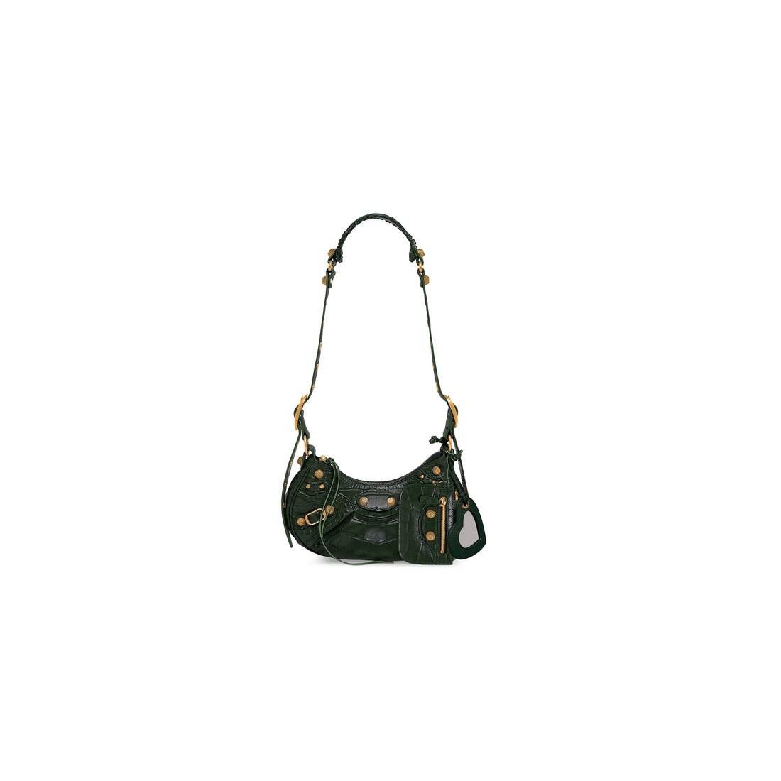 Balenciaga o1w1db10525 Size: OS / Le Cagole Xs Shoulder Bag Crocodile Size ONE SIZE - 1 Thumbnail