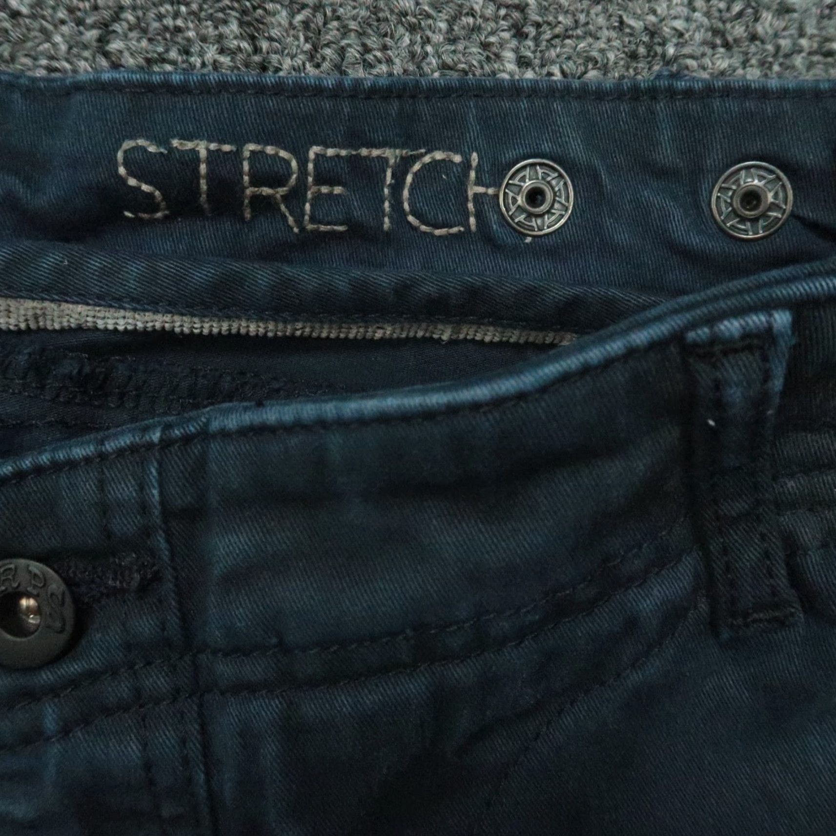Prps VINTAGE Prps Pants Men Cargo Flat Front Straight Leg Casual Streetwear Size 28 Navy Blue Size US 28 / EU 44 - 4 Thumbnail