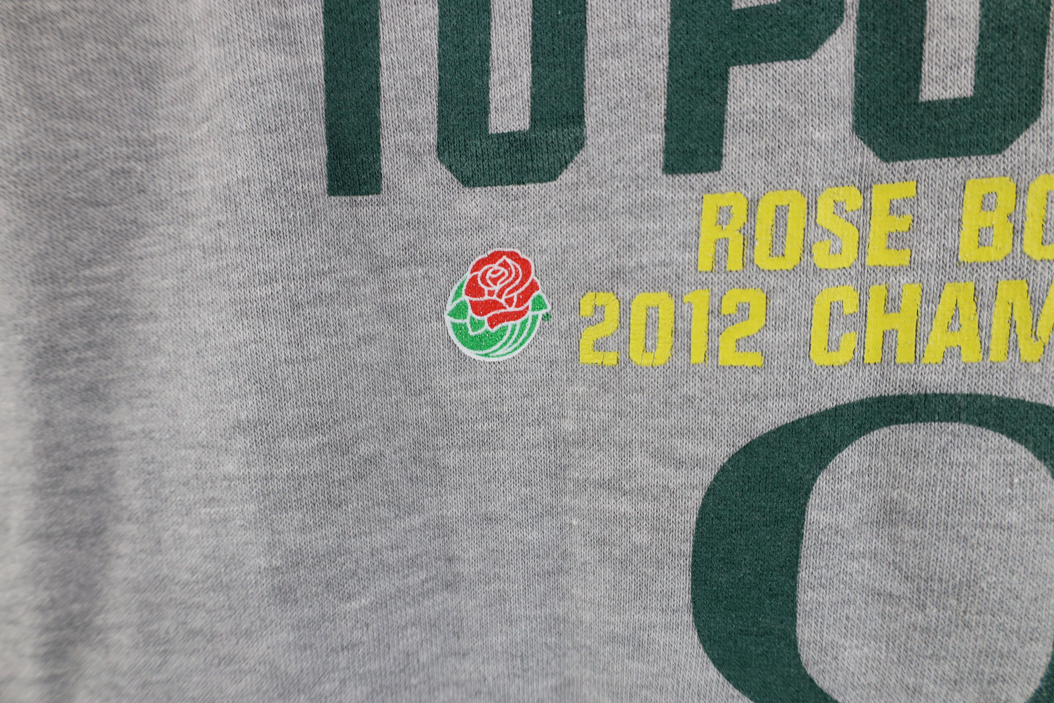 Nike × Vintage Nike Bowl Champs University of Oregon Football Hoodie Gray Size US M / EU 48-50 / 2 - 7 Thumbnail