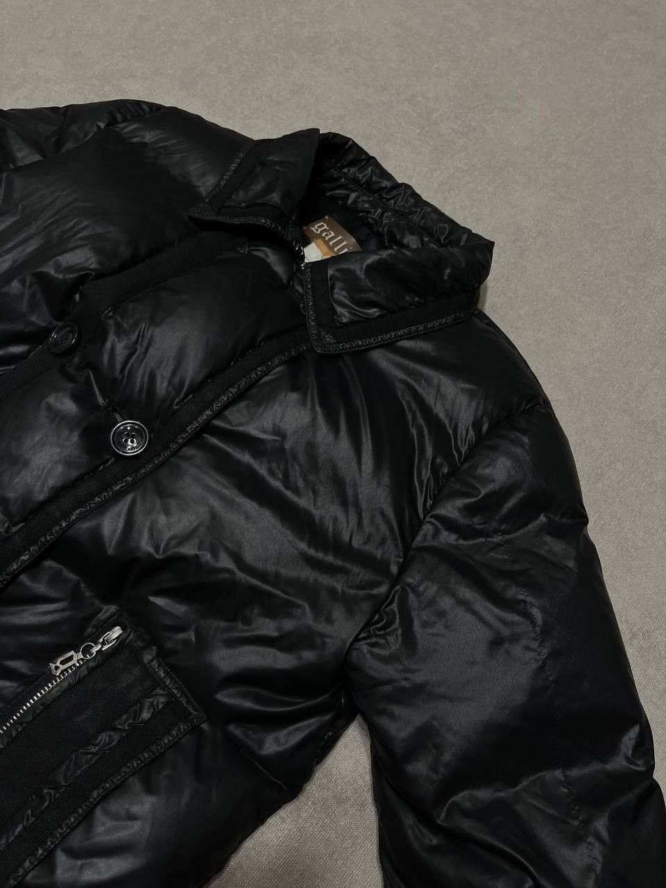 John Galliano John Galliano Women`s Down Puffer Coat Vintage Black Jacket Size M / US 6-8 / IT 42-44 - 2 Thumbnail