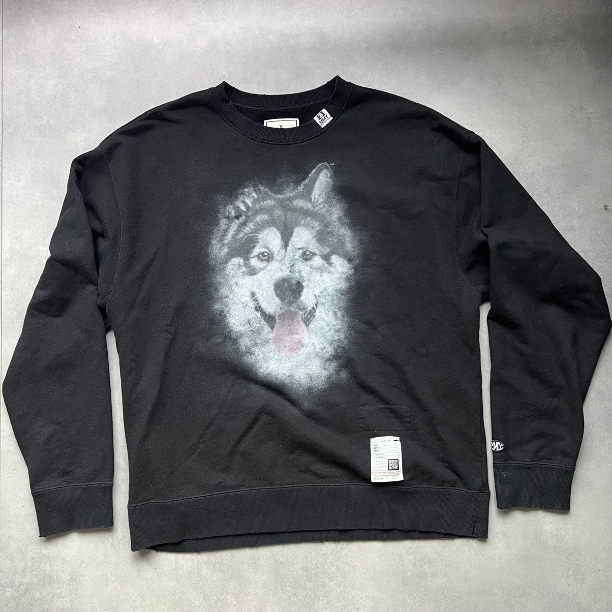 Maison MIHARA YASUHIRO Maison Mihara Yasuhiro Dog Sweatshirt Size US M / EU 48-50 / 2 - 1 Thumbnail