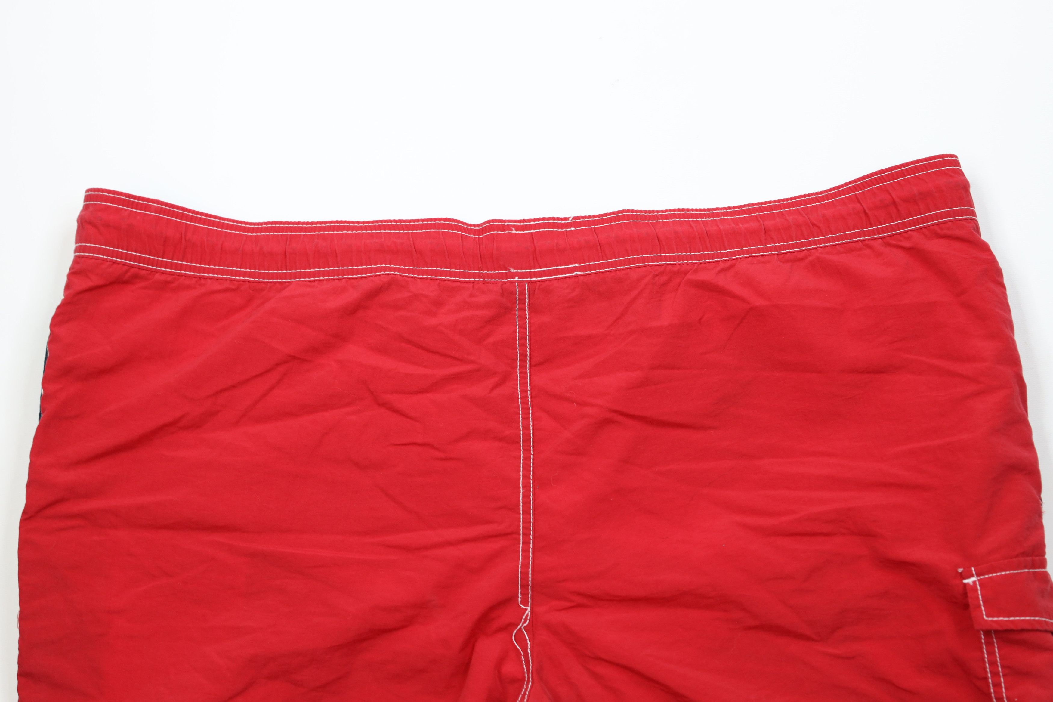 Tommy Hilfiger Vintage 90s Tommy Hilfiger Spell Out Lined Shorts AS IS Size US 38 / EU 54 - 12 Thumbnail
