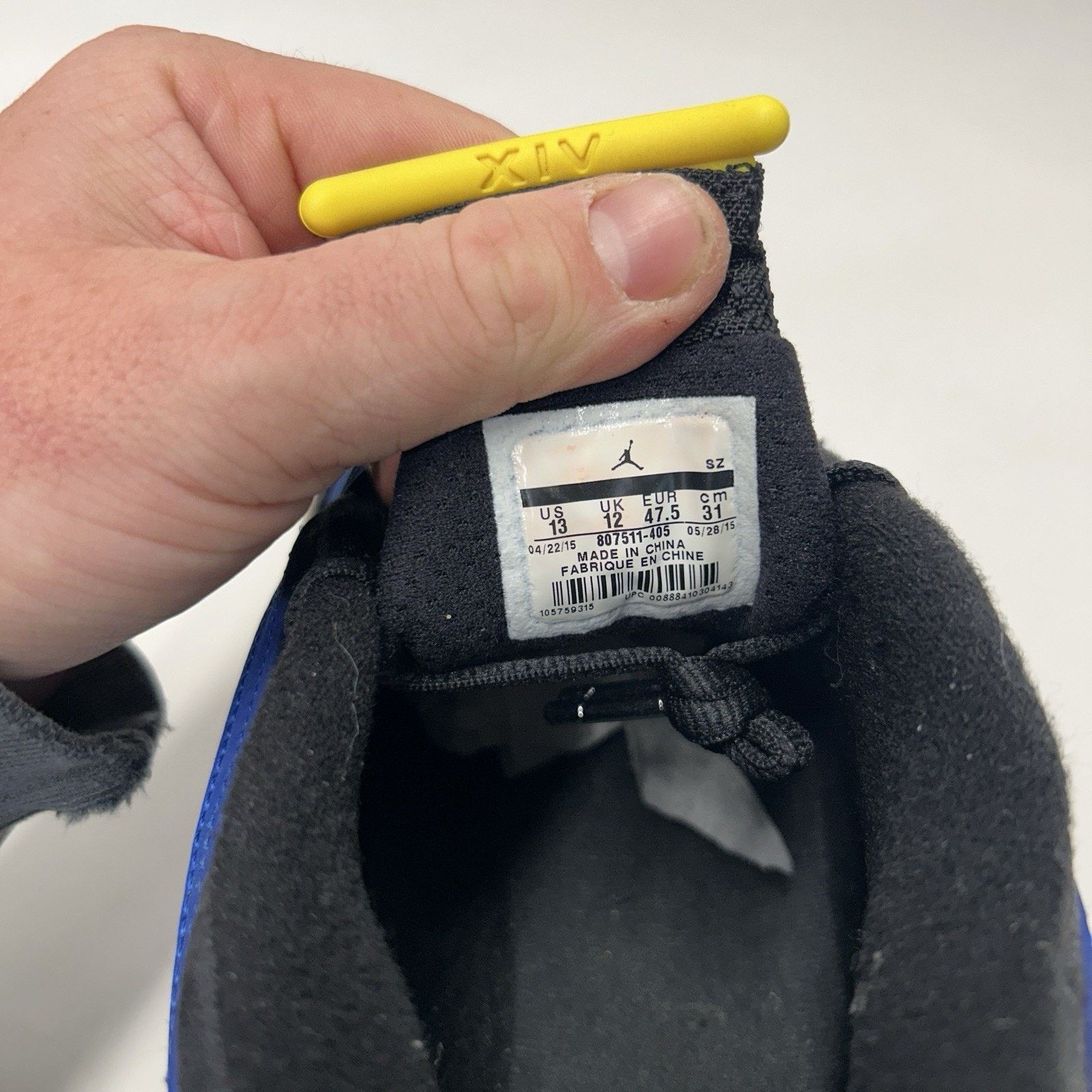 Jordan Brand Nike Air Jordan 14 Retro Low OG “Laney” (2015) 807511-405 Size US 13 / EU 46 - 8 Thumbnail