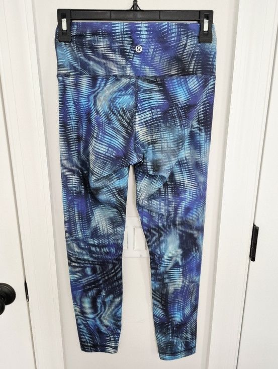 Lululemon Shapeshifter Flux Blue Wunder Train High-Rise 25" Tight Size 28" / US 6 / IT 42 - 8 Thumbnail