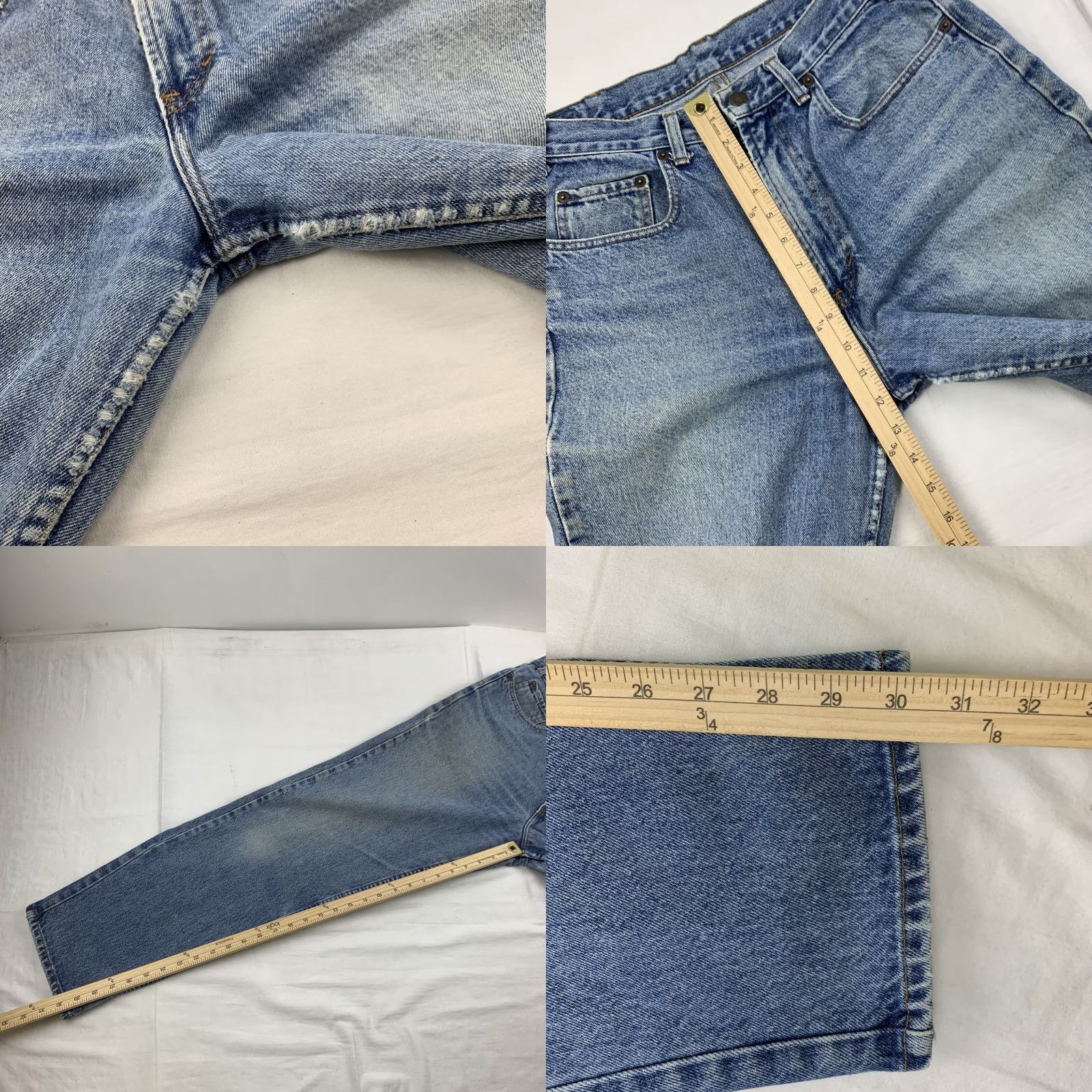 Gap VINTAGE Gap Jeans Men 31x30 Blue Denim 90s Grunge Y2K Street Urban Straight Jeans Size US 31 - 8 Thumbnail