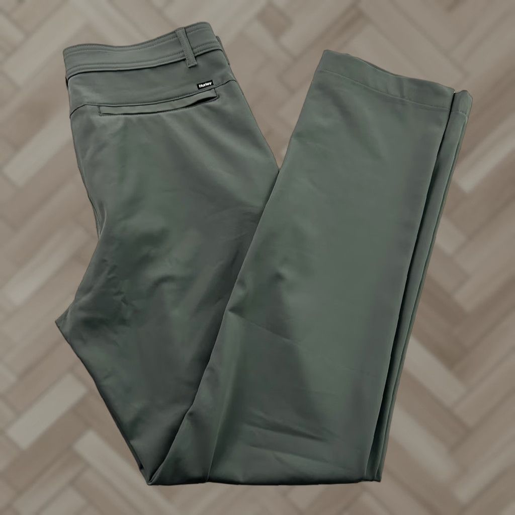 Hurley Hurley Performance Stretch Golf Pants Men's 32x34 Gray Size US 32 / EU 48 - 1 Thumbnail